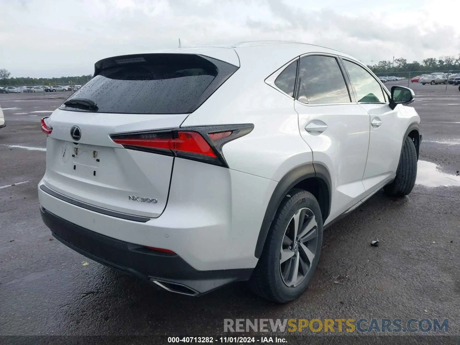 4 Photograph of a damaged car JTJYARBZ8K2153052 LEXUS NX 300 2019