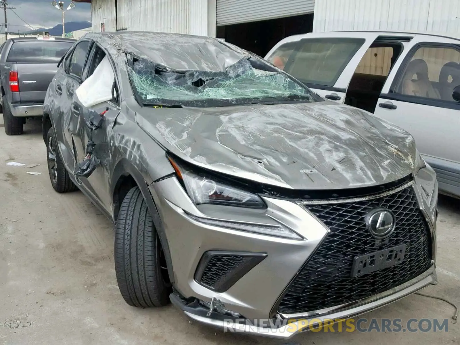 1 Photograph of a damaged car JTJYARBZ9K2126345 LEXUS NX 300 2019