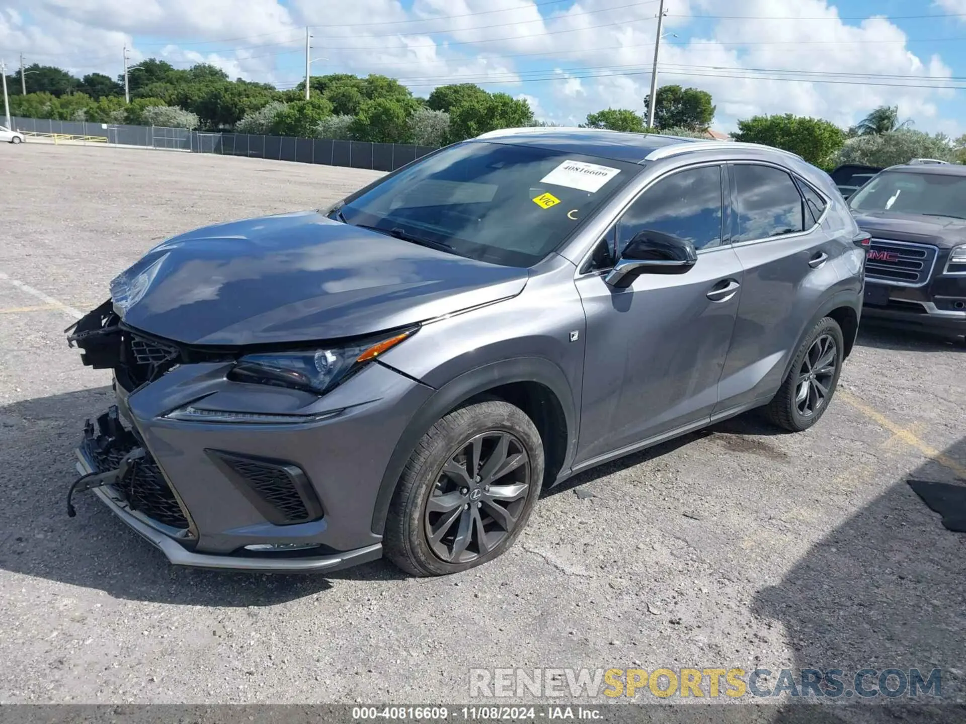 2 Photograph of a damaged car JTJYARBZ9K2148961 LEXUS NX 300 2019