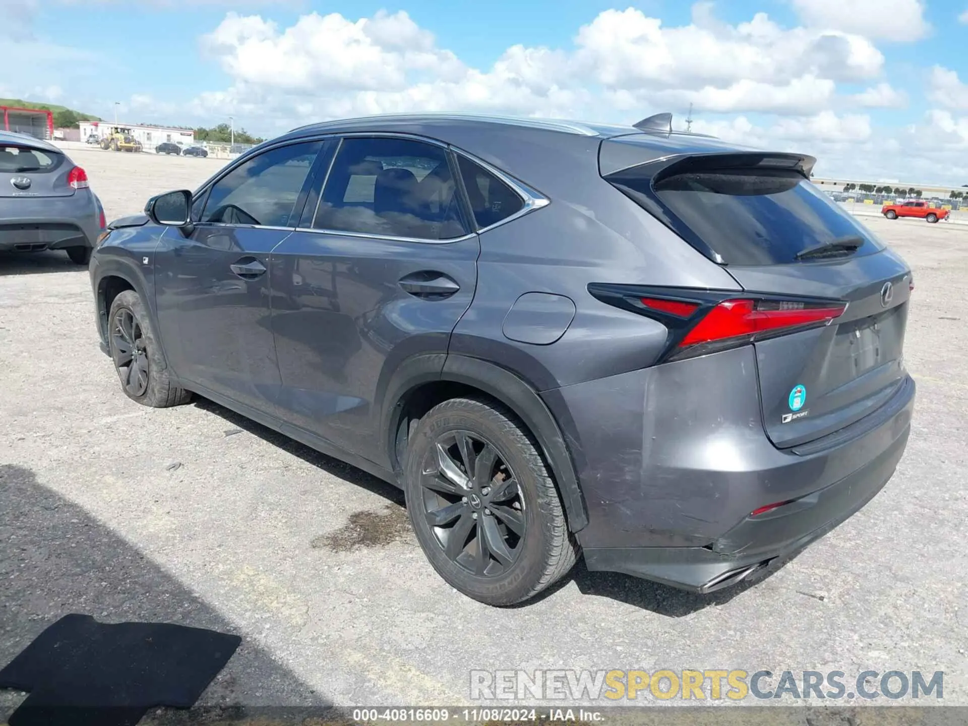 3 Photograph of a damaged car JTJYARBZ9K2148961 LEXUS NX 300 2019