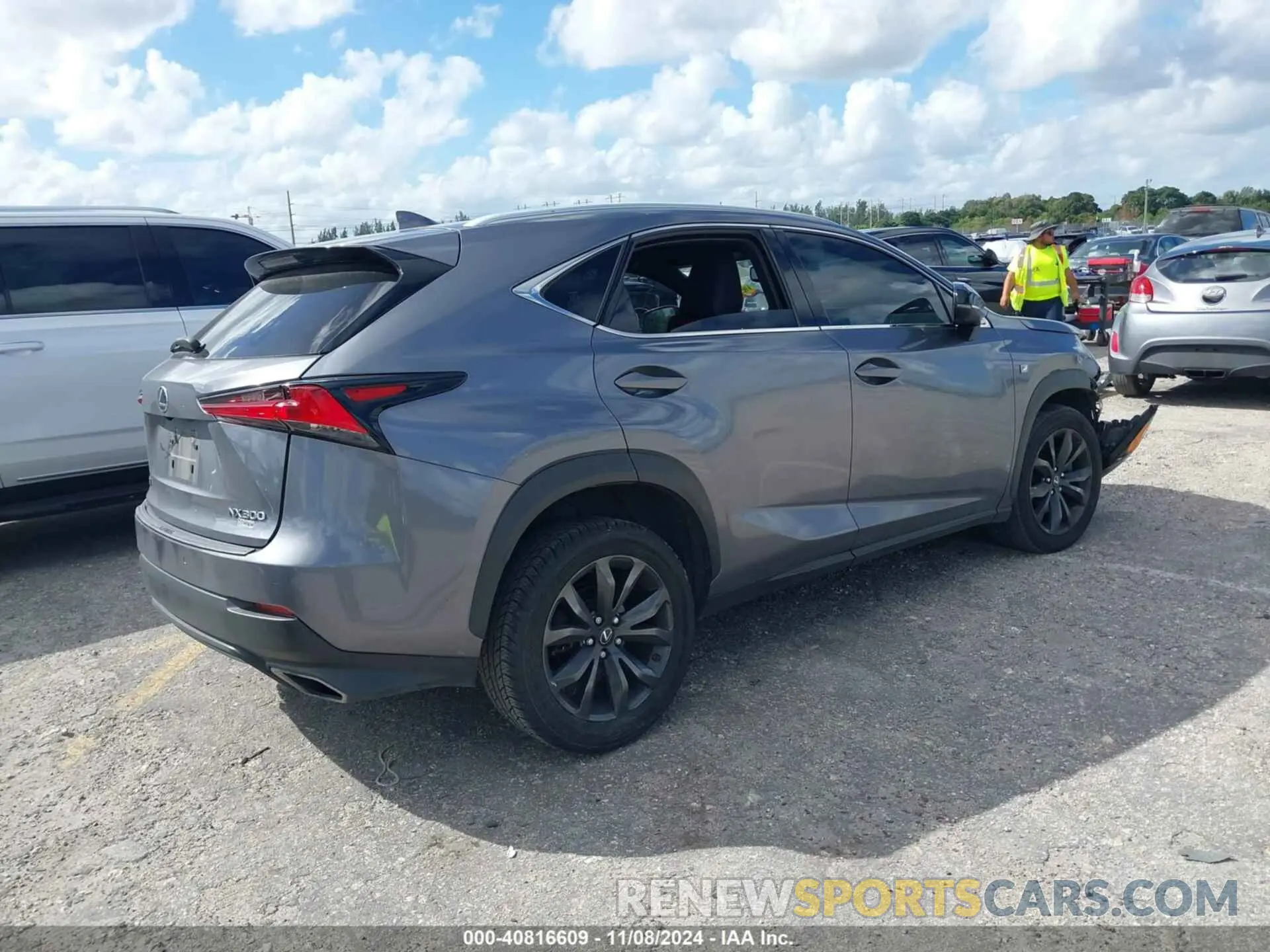 4 Photograph of a damaged car JTJYARBZ9K2148961 LEXUS NX 300 2019