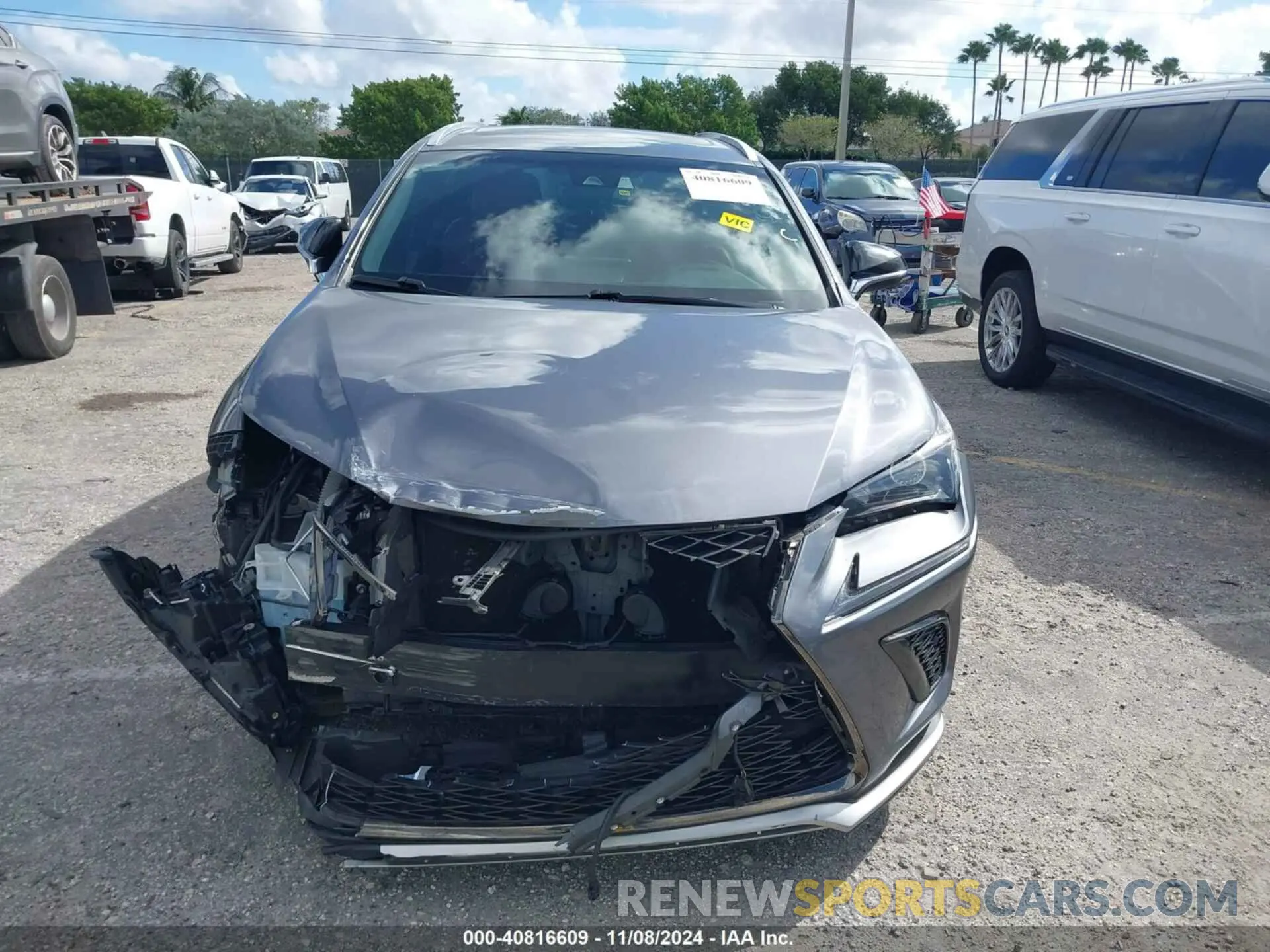 6 Photograph of a damaged car JTJYARBZ9K2148961 LEXUS NX 300 2019