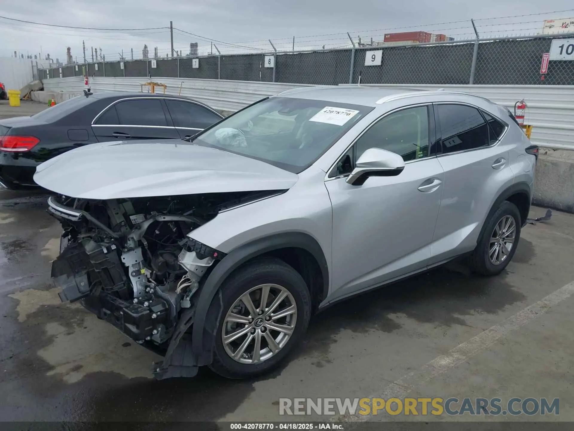 2 Photograph of a damaged car JTJYARBZ9K2158017 LEXUS NX 300 2019