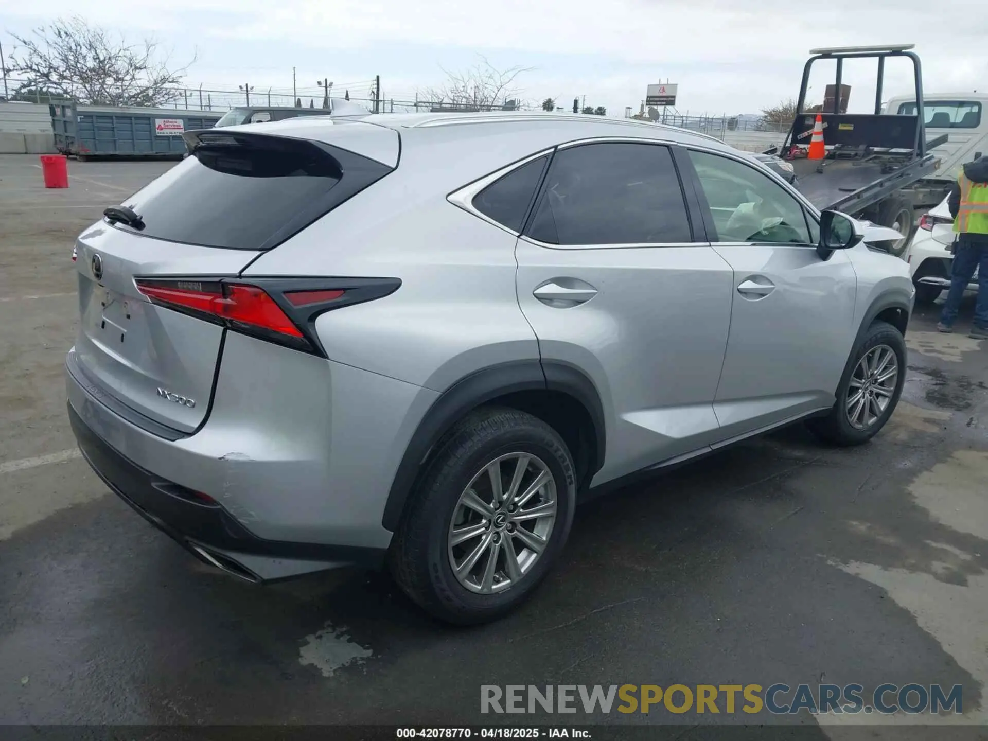 4 Photograph of a damaged car JTJYARBZ9K2158017 LEXUS NX 300 2019