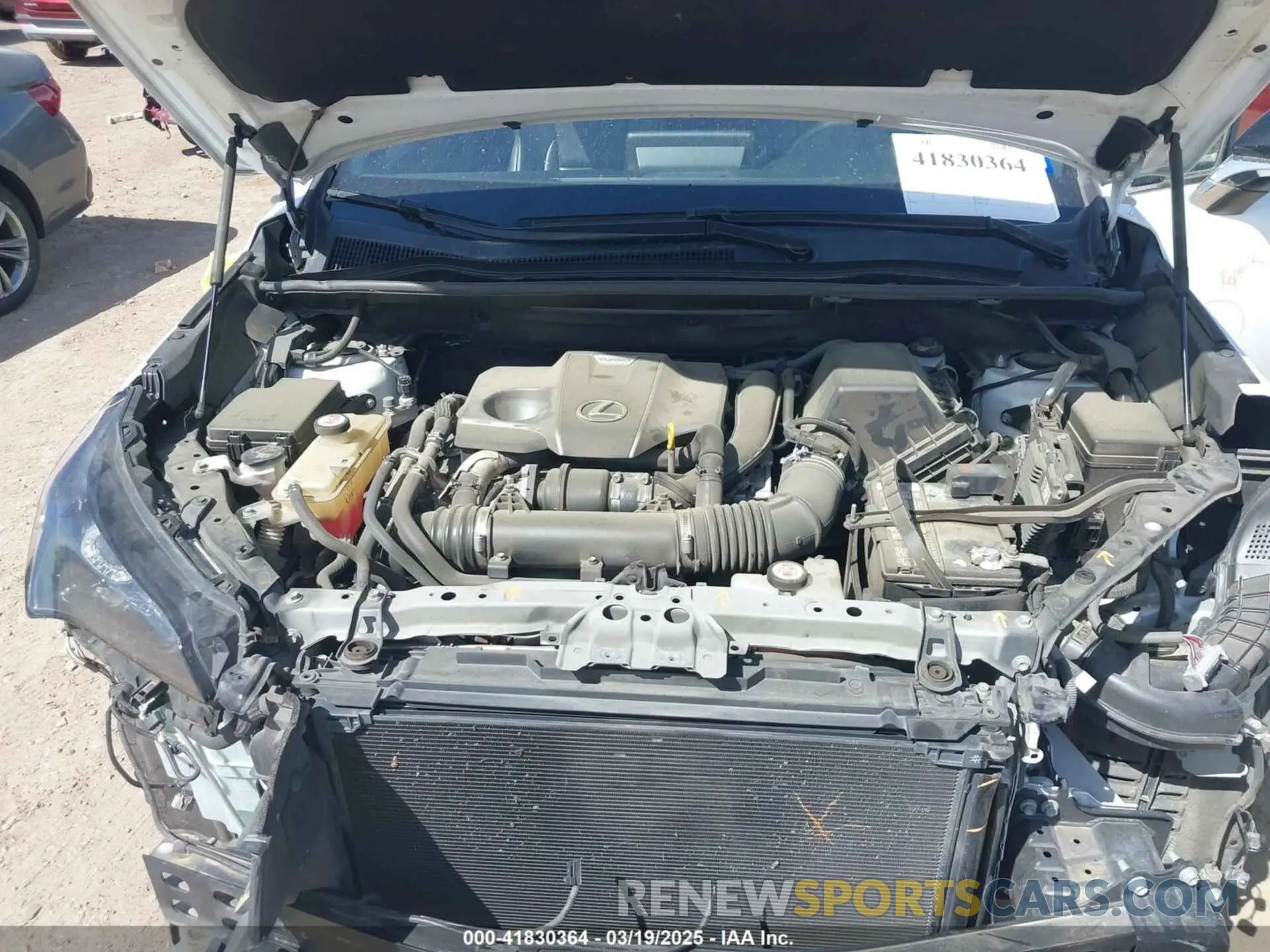 10 Photograph of a damaged car JTJYARBZXK2119274 LEXUS NX 300 2019