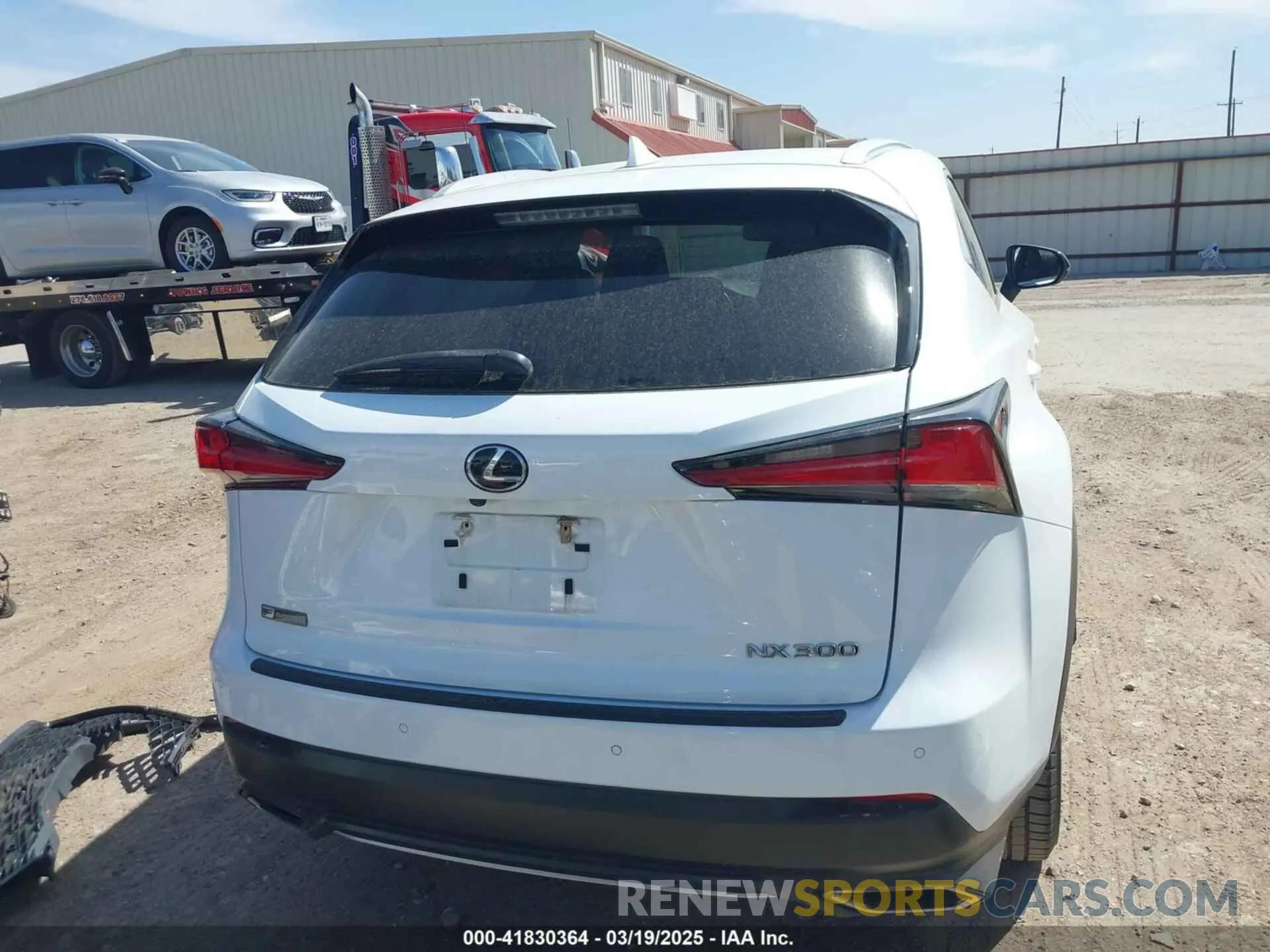 17 Photograph of a damaged car JTJYARBZXK2119274 LEXUS NX 300 2019