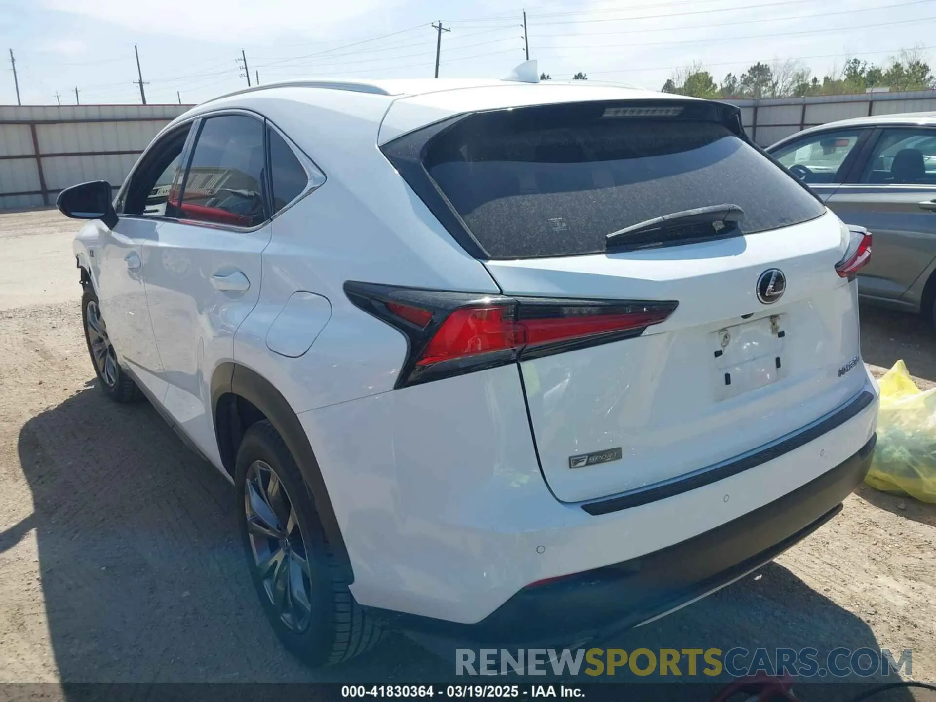 3 Photograph of a damaged car JTJYARBZXK2119274 LEXUS NX 300 2019