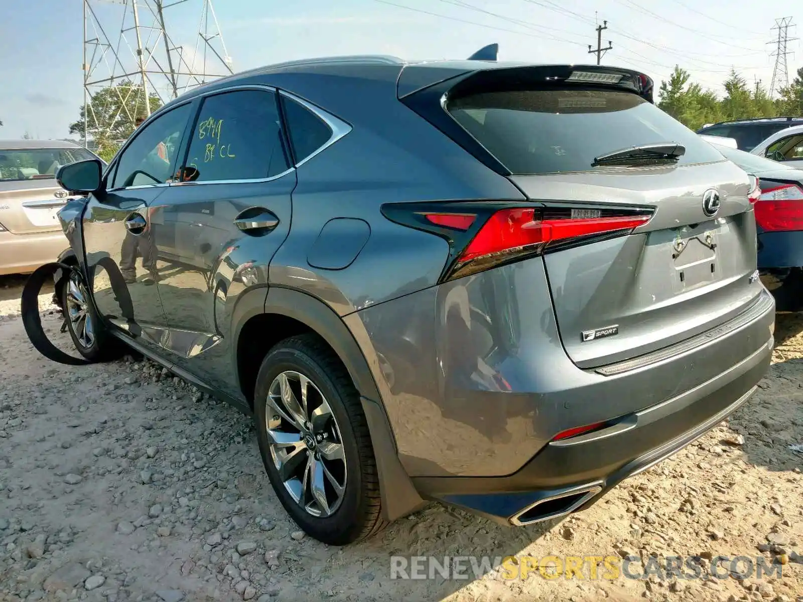 3 Photograph of a damaged car JTJYARBZXK2136348 LEXUS NX 300 2019