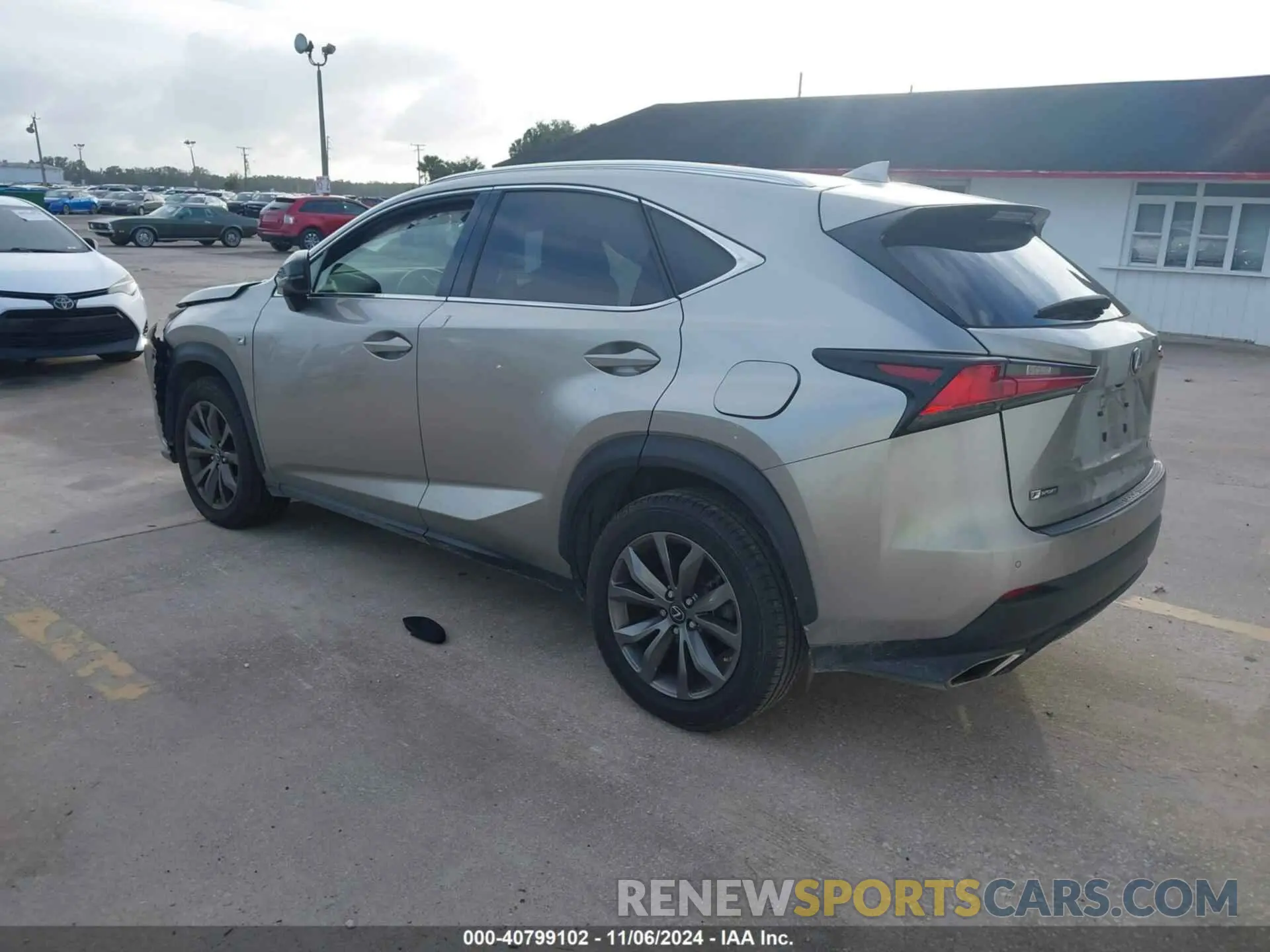 3 Photograph of a damaged car JTJYARBZXK2139024 LEXUS NX 300 2019