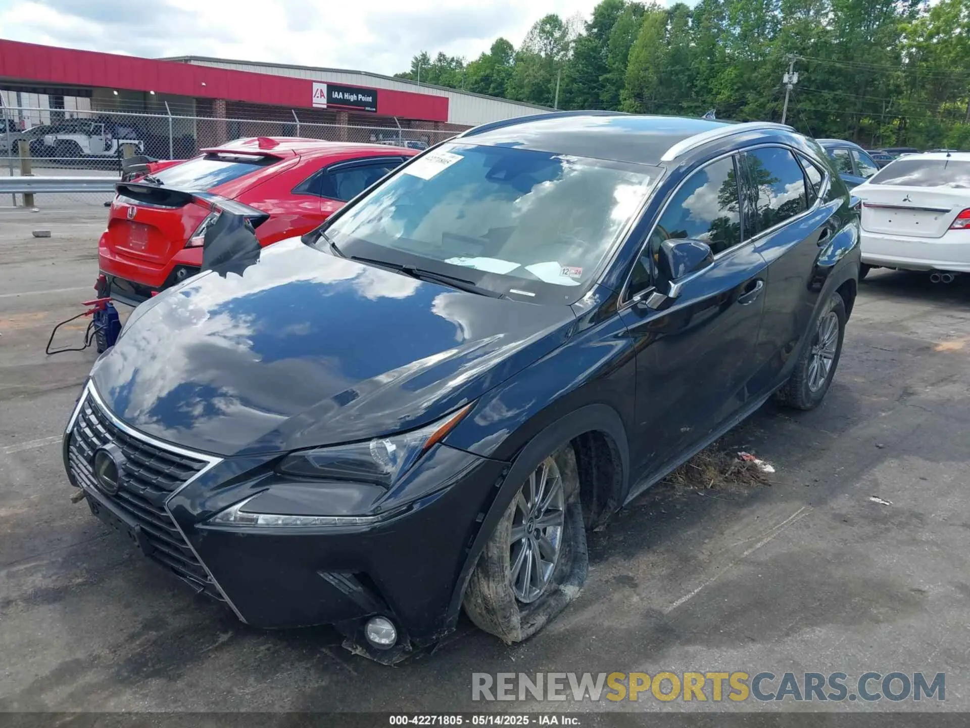 2 Photograph of a damaged car JTJAARBZ2L5000247 LEXUS NX 300 2020