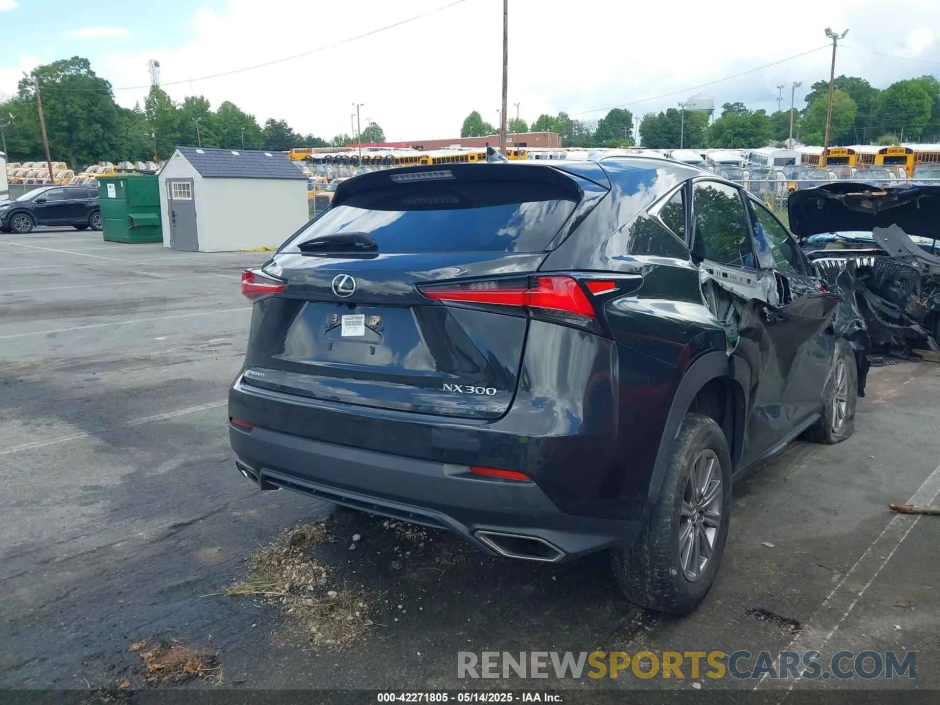4 Photograph of a damaged car JTJAARBZ2L5000247 LEXUS NX 300 2020