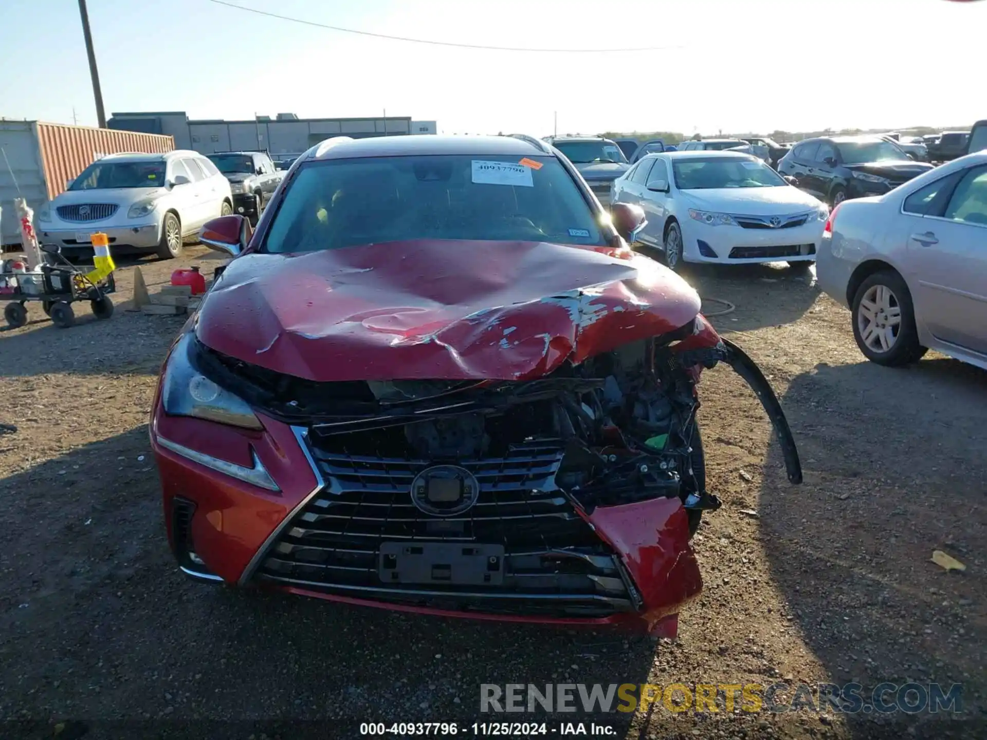 12 Photograph of a damaged car JTJAARBZXL2164699 LEXUS NX 300 2020