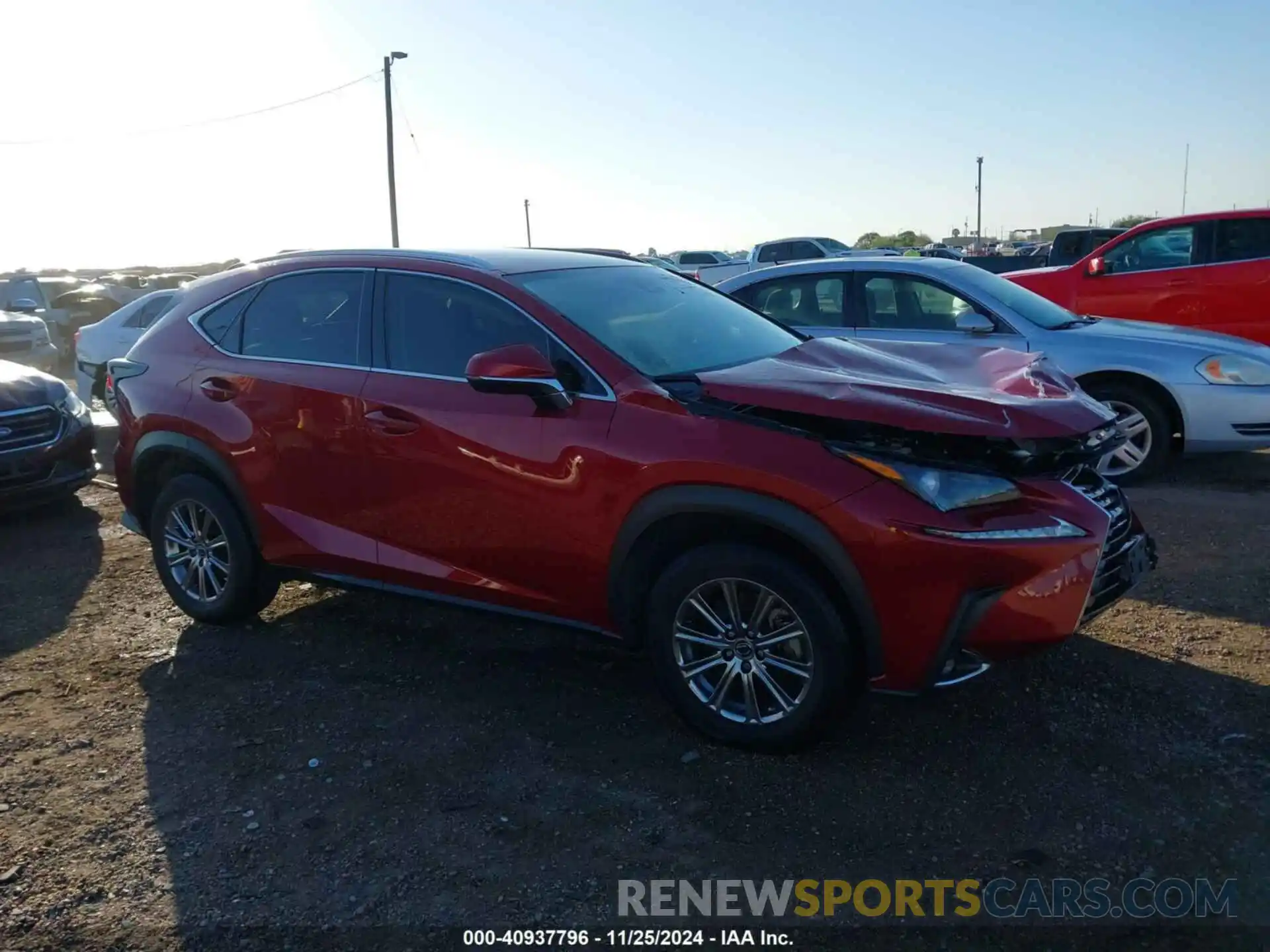 13 Photograph of a damaged car JTJAARBZXL2164699 LEXUS NX 300 2020