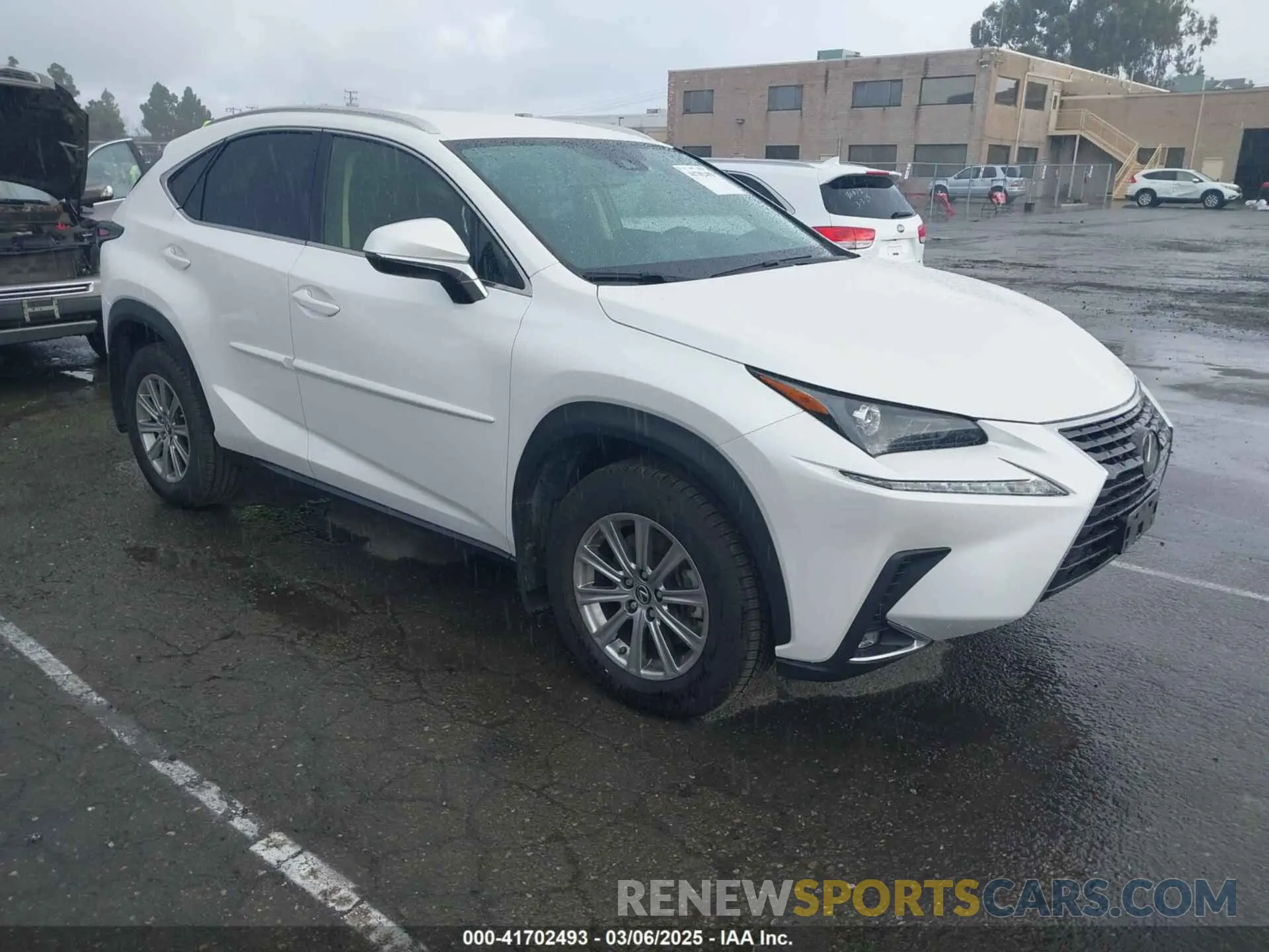 1 Photograph of a damaged car JTJAARDZ2L5009379 LEXUS NX 300 2020