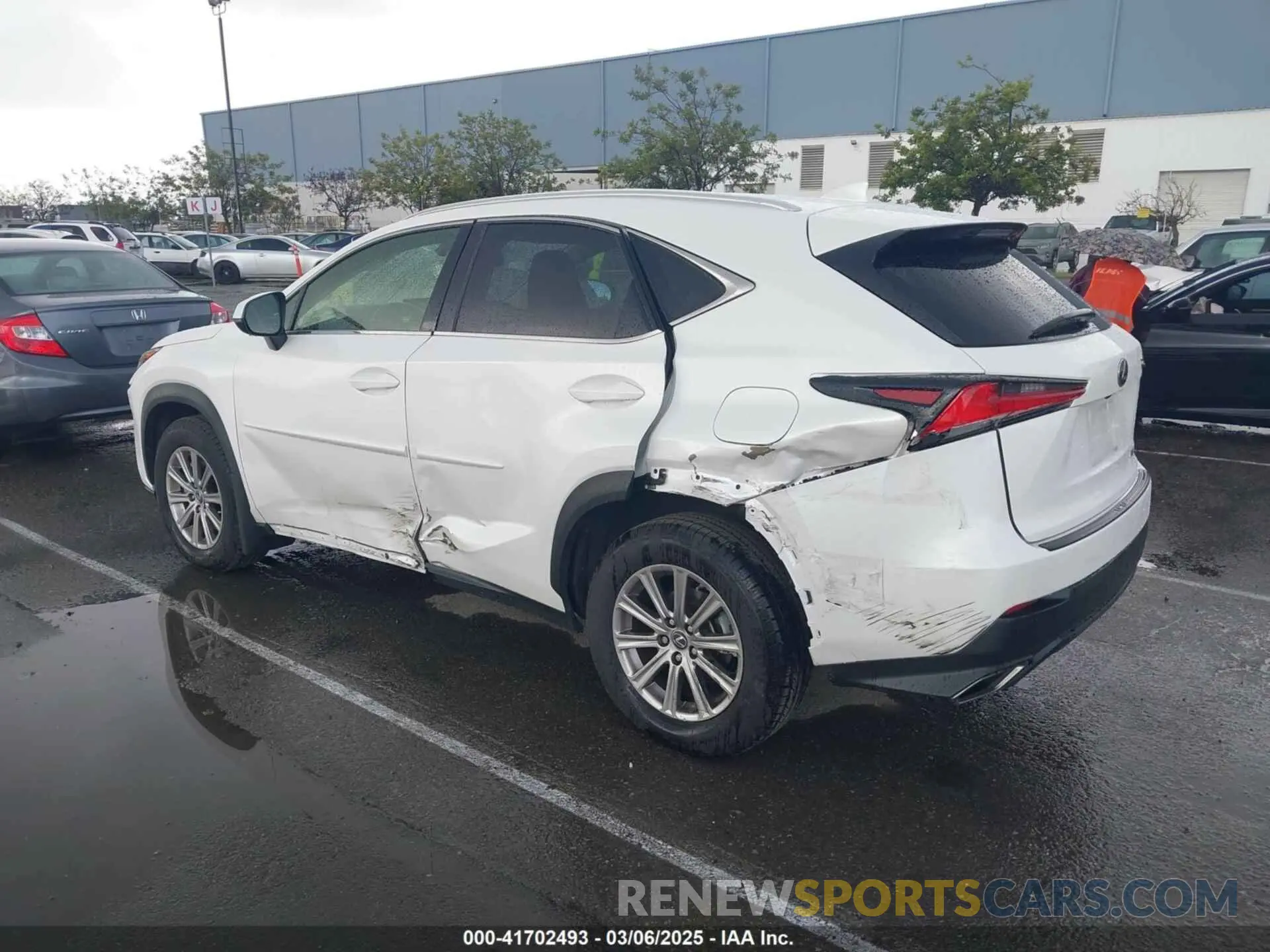 3 Photograph of a damaged car JTJAARDZ2L5009379 LEXUS NX 300 2020