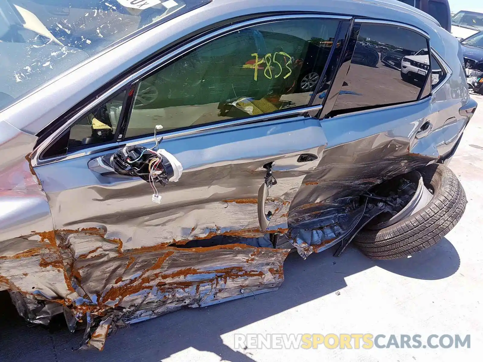 9 Photograph of a damaged car JTJDARBZ0L5004472 LEXUS NX 300 2020