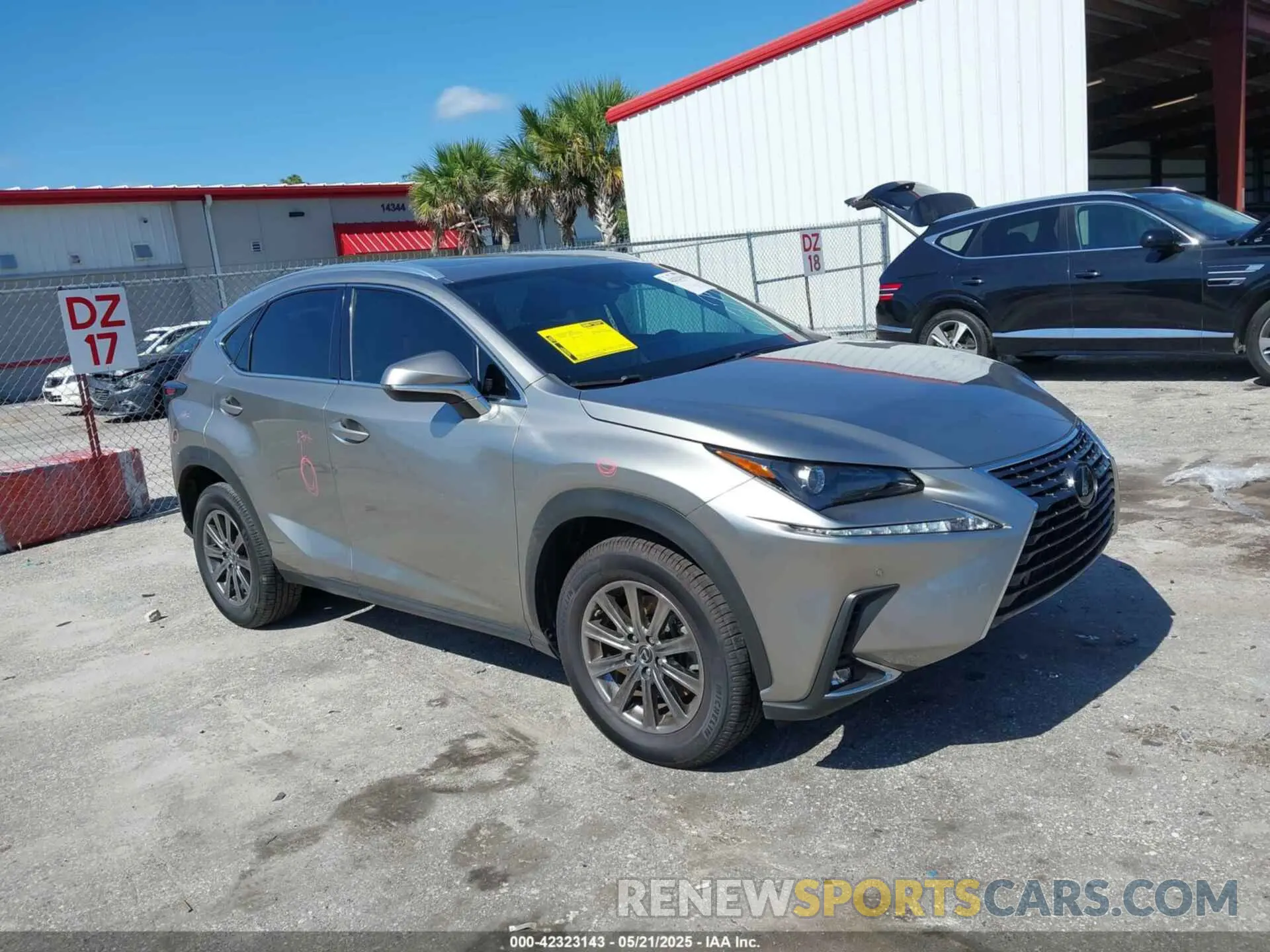 1 Photograph of a damaged car JTJDARBZ0L5004875 LEXUS NX 300 2020