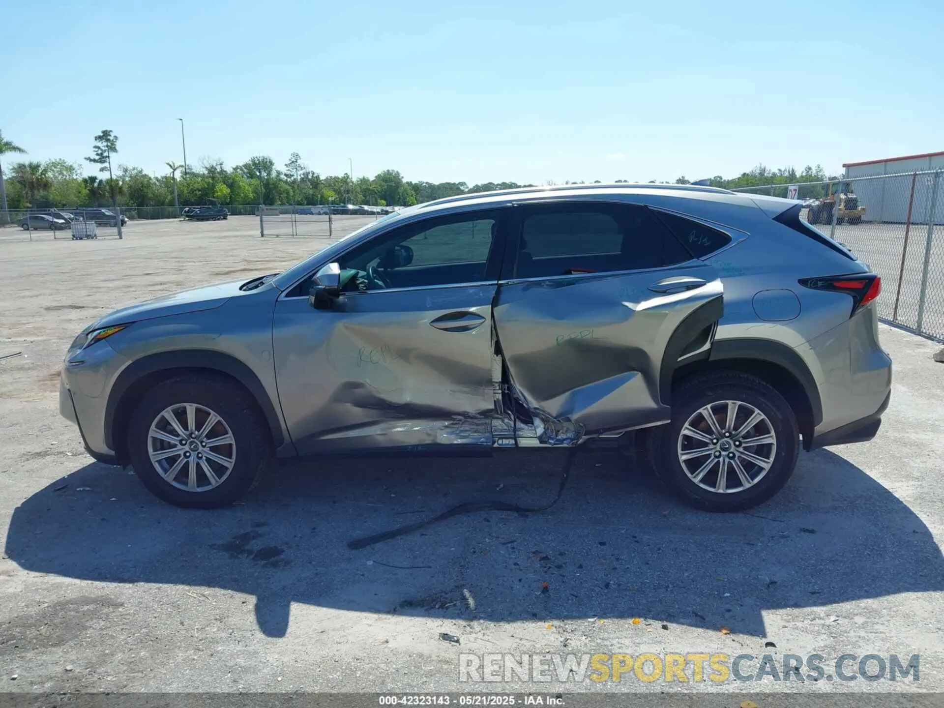 6 Photograph of a damaged car JTJDARBZ0L5004875 LEXUS NX 300 2020