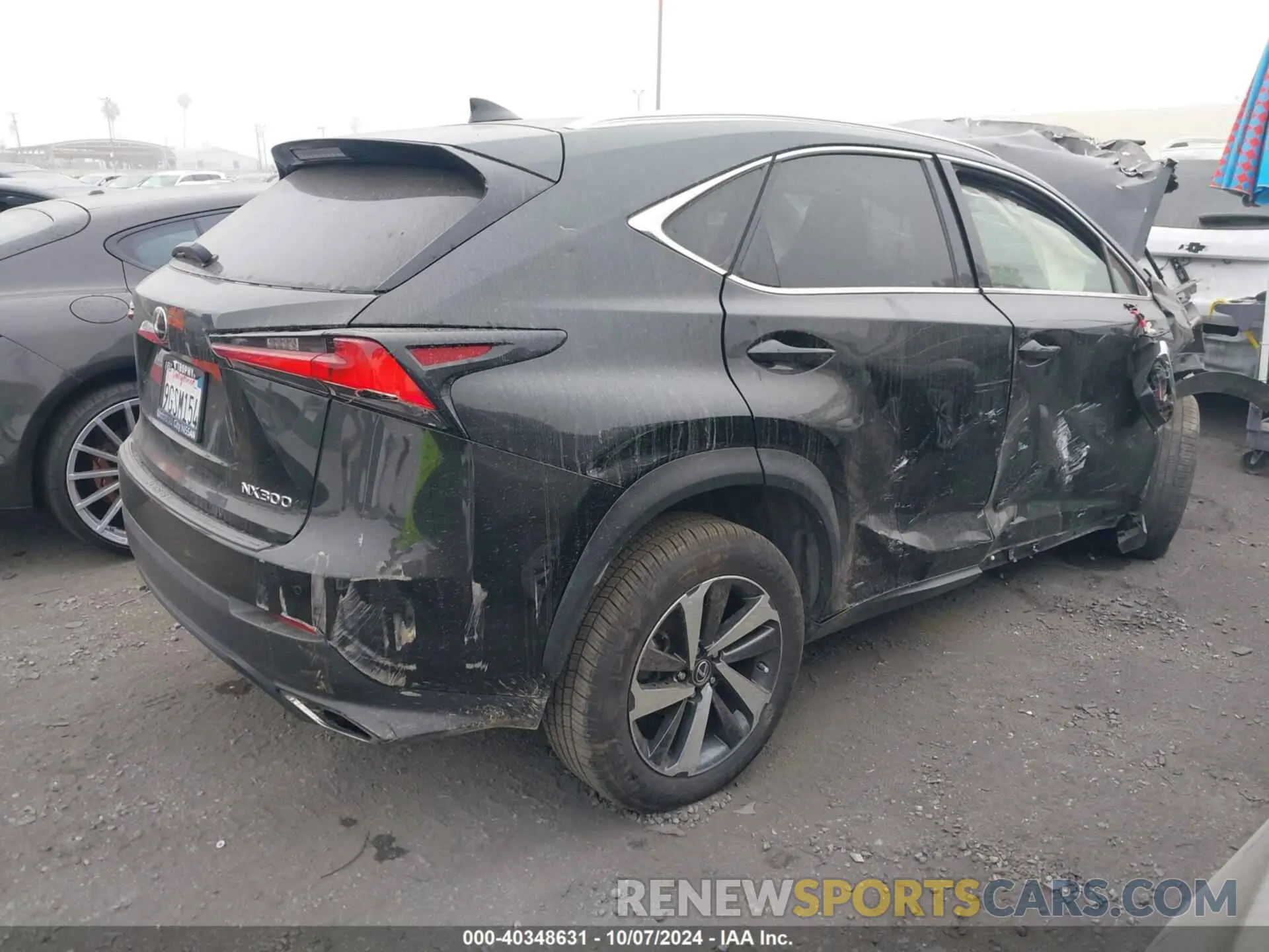 4 Photograph of a damaged car JTJDARBZ2L5013271 LEXUS NX 300 2020