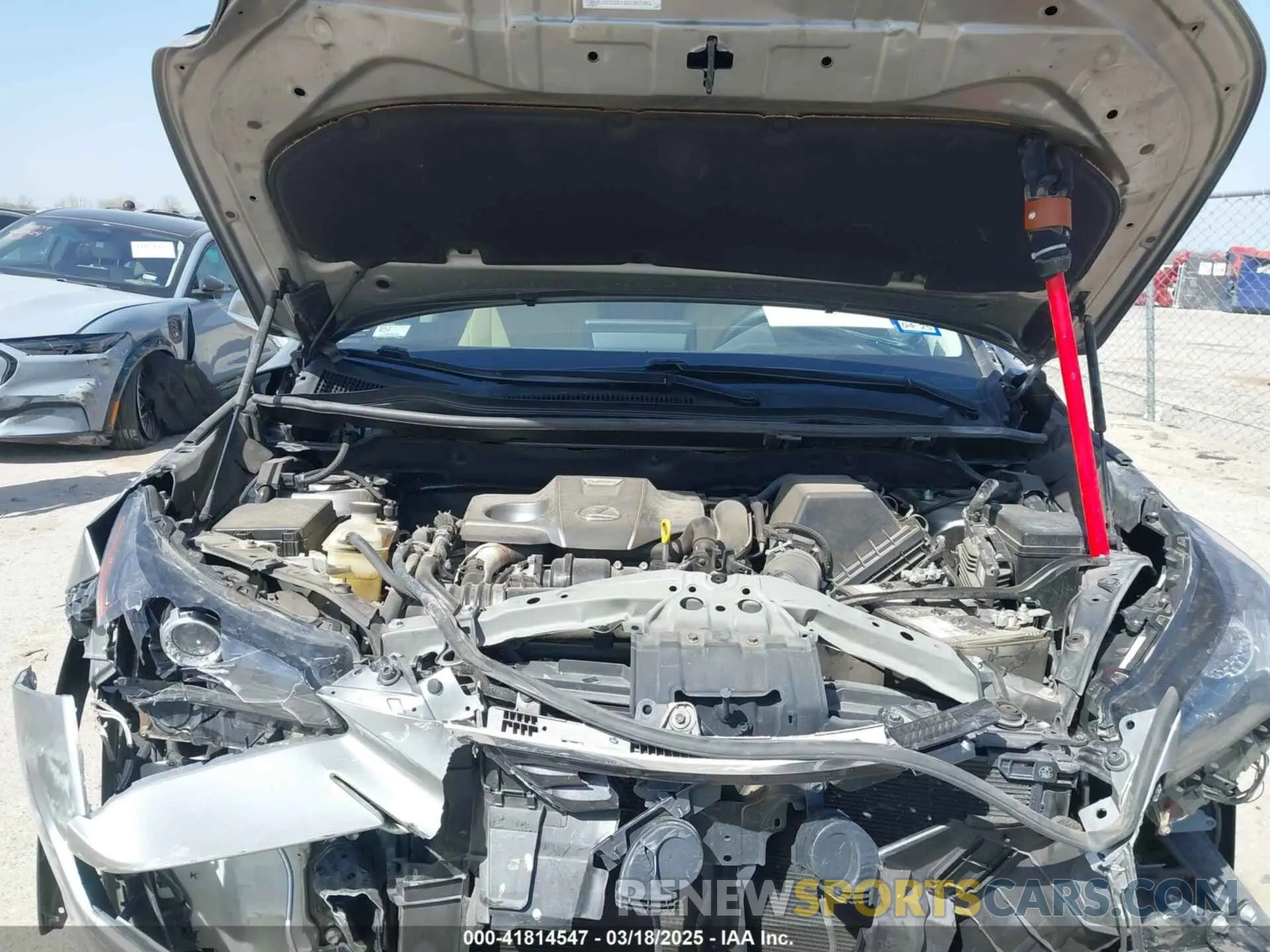 10 Photograph of a damaged car JTJDARBZ4L2171323 LEXUS NX 300 2020