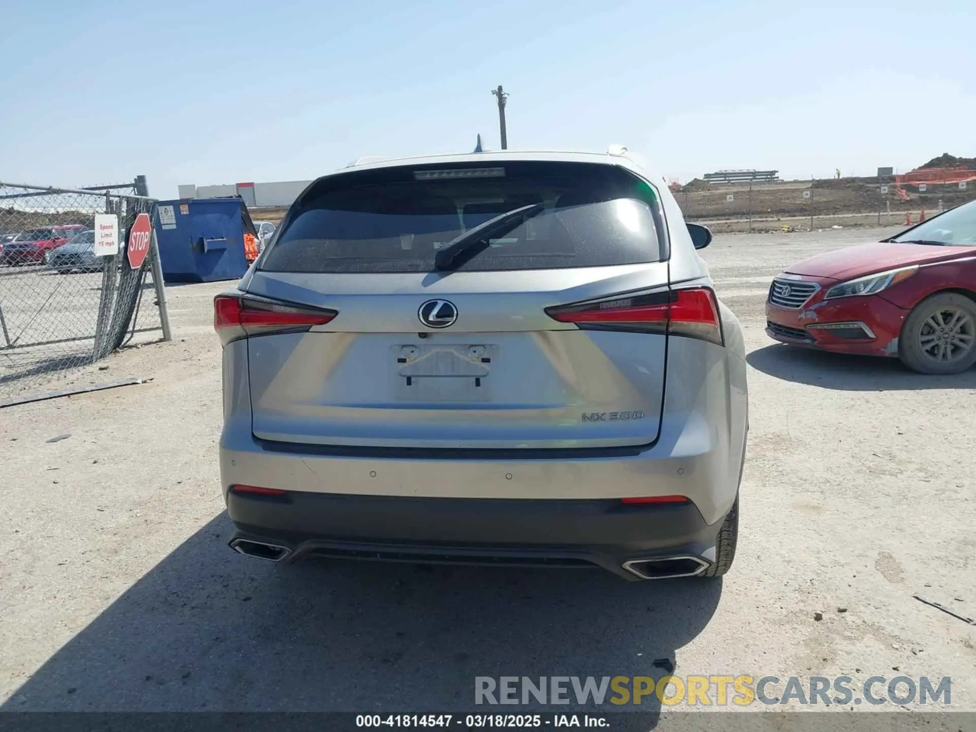 16 Photograph of a damaged car JTJDARBZ4L2171323 LEXUS NX 300 2020
