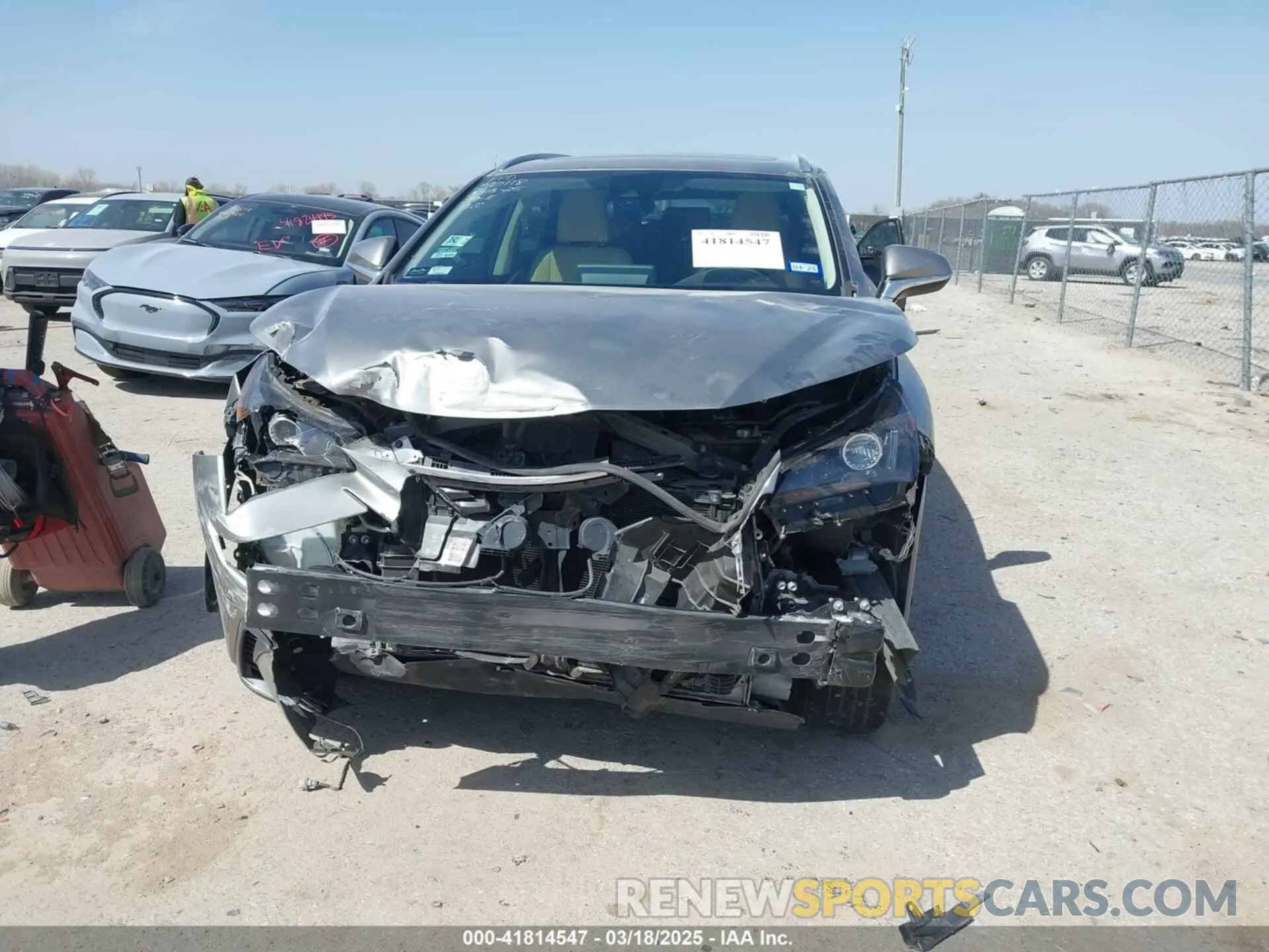 6 Photograph of a damaged car JTJDARBZ4L2171323 LEXUS NX 300 2020