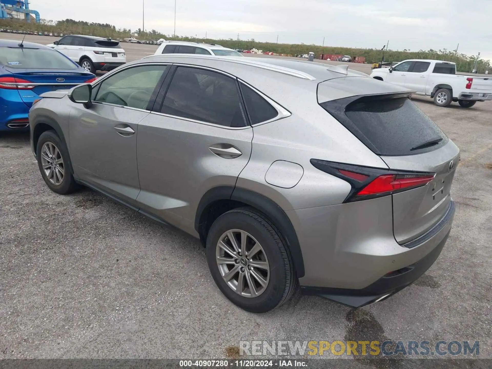 3 Photograph of a damaged car JTJDARBZ5L2173663 LEXUS NX 300 2020