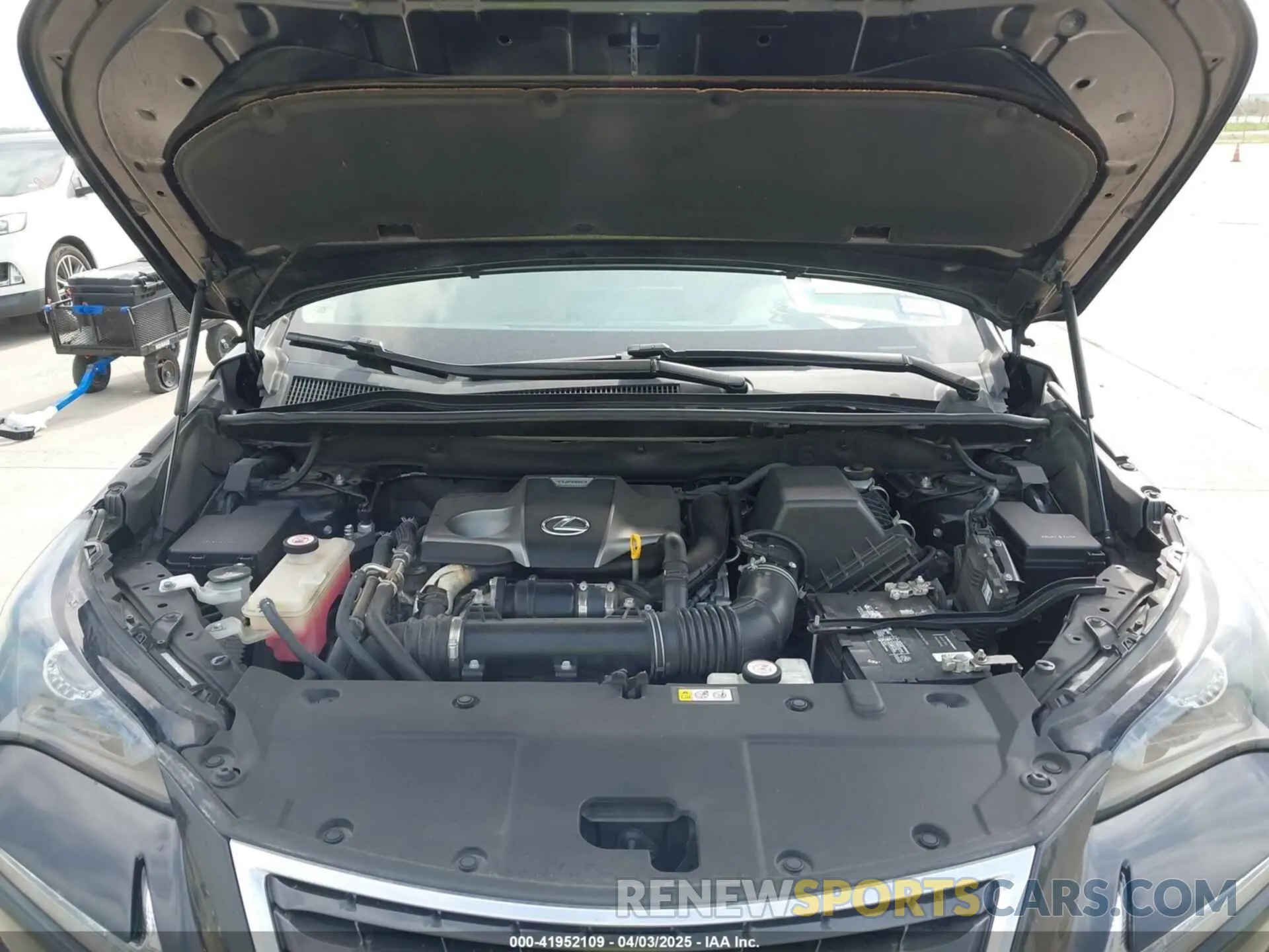 10 Photograph of a damaged car JTJDARBZ6L2176037 LEXUS NX 300 2020