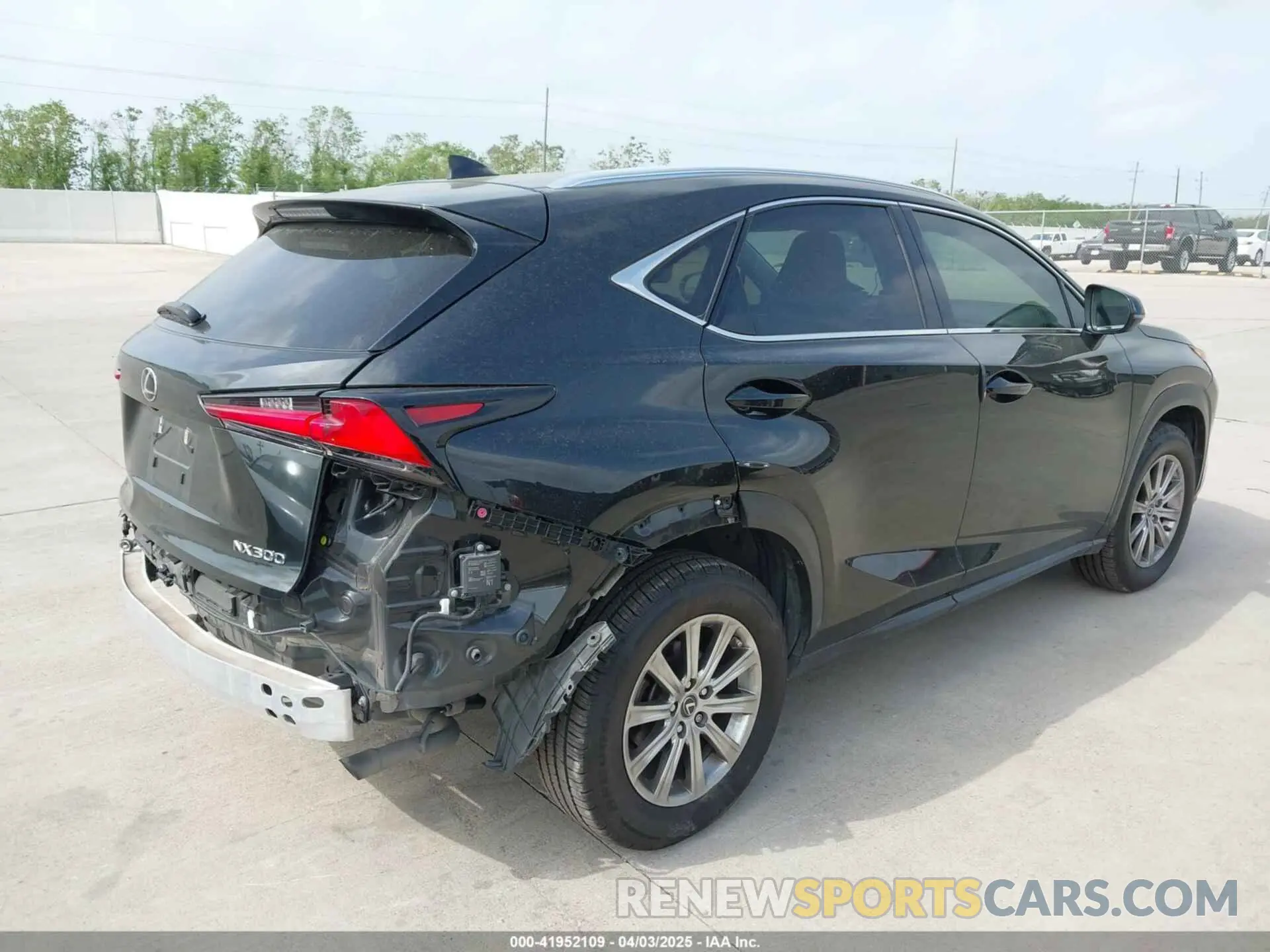4 Photograph of a damaged car JTJDARBZ6L2176037 LEXUS NX 300 2020