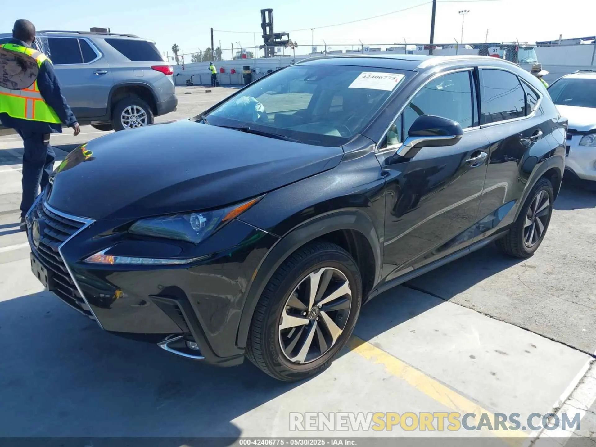 2 Photograph of a damaged car JTJDARBZ6L5006811 LEXUS NX 300 2020