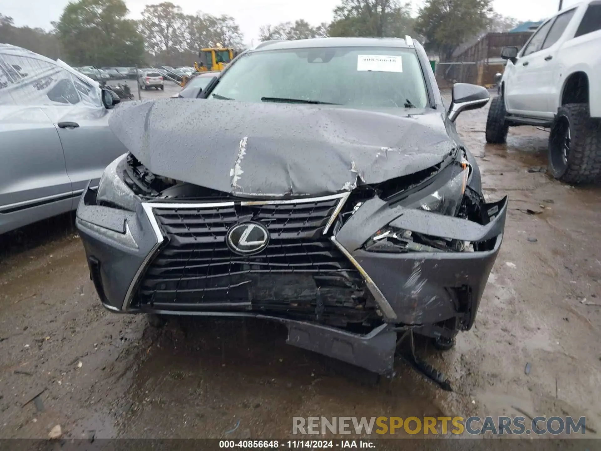 12 Photograph of a damaged car JTJDARBZ8L2159241 LEXUS NX 300 2020
