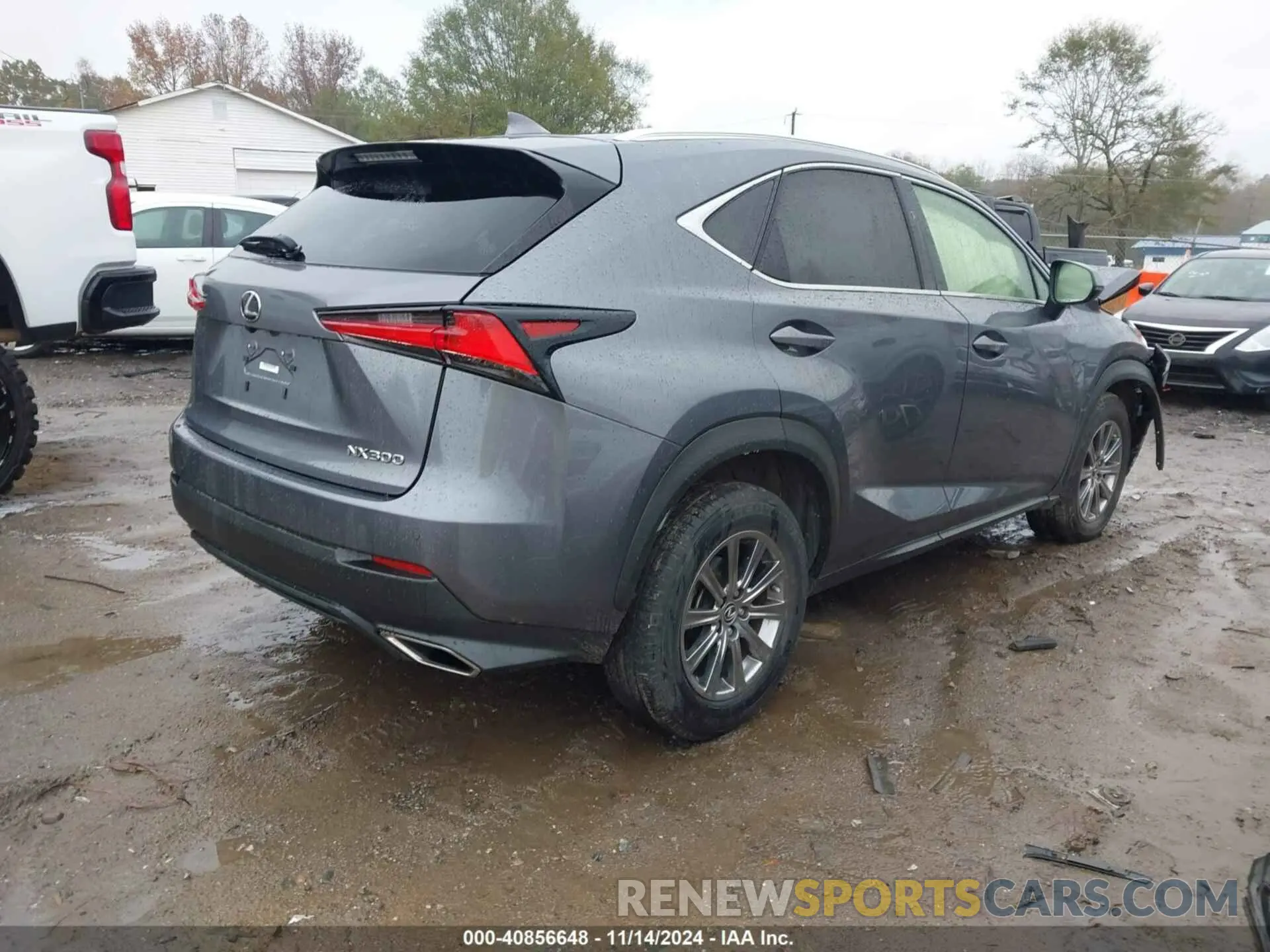 4 Photograph of a damaged car JTJDARBZ8L2159241 LEXUS NX 300 2020