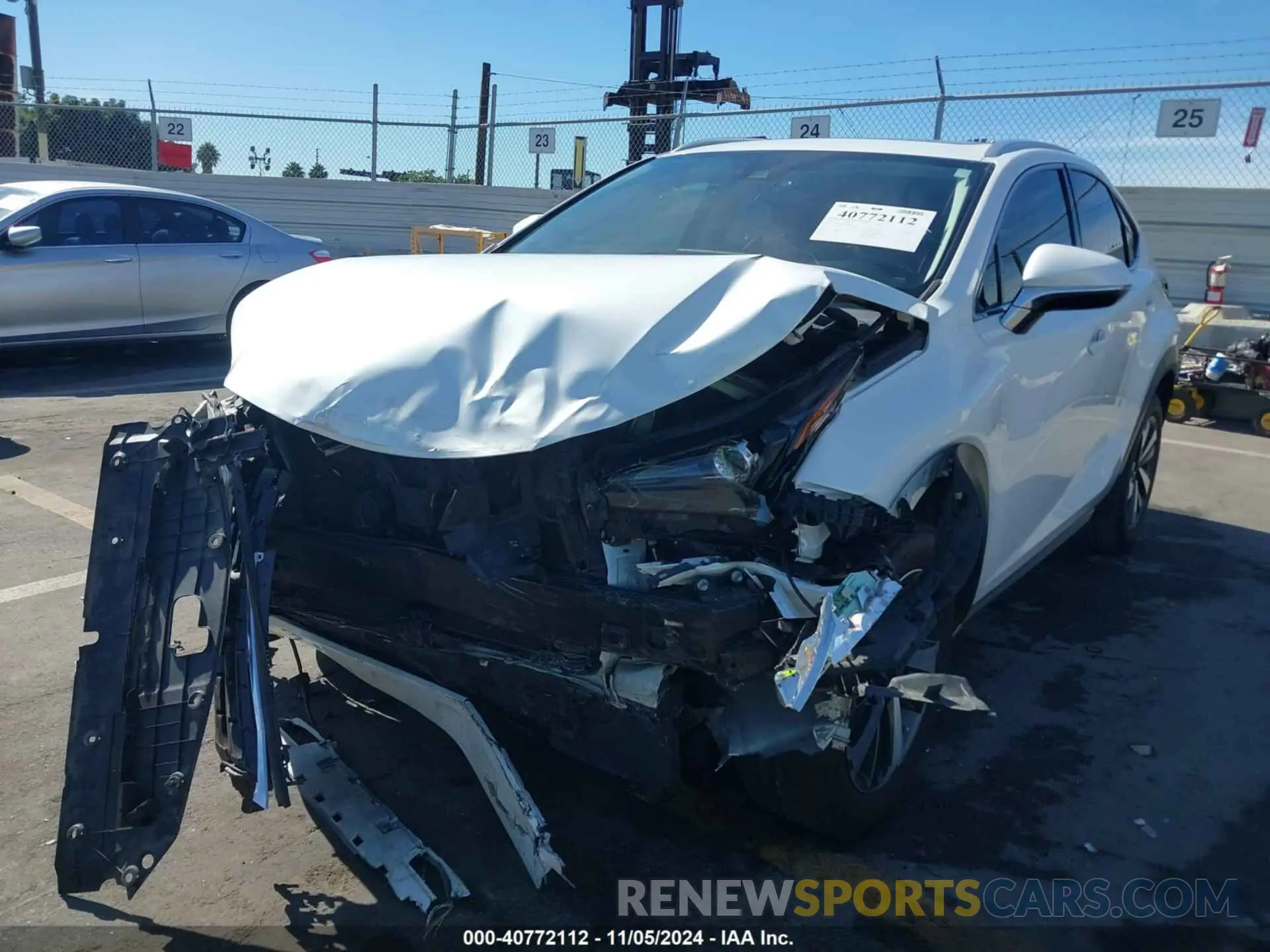 6 Photograph of a damaged car JTJDARBZ8L5004266 LEXUS NX 300 2020