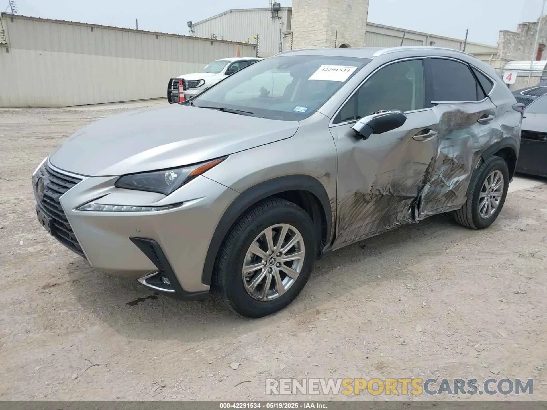 2 Photograph of a damaged car JTJDARBZ9L5002011 LEXUS NX 300 2020