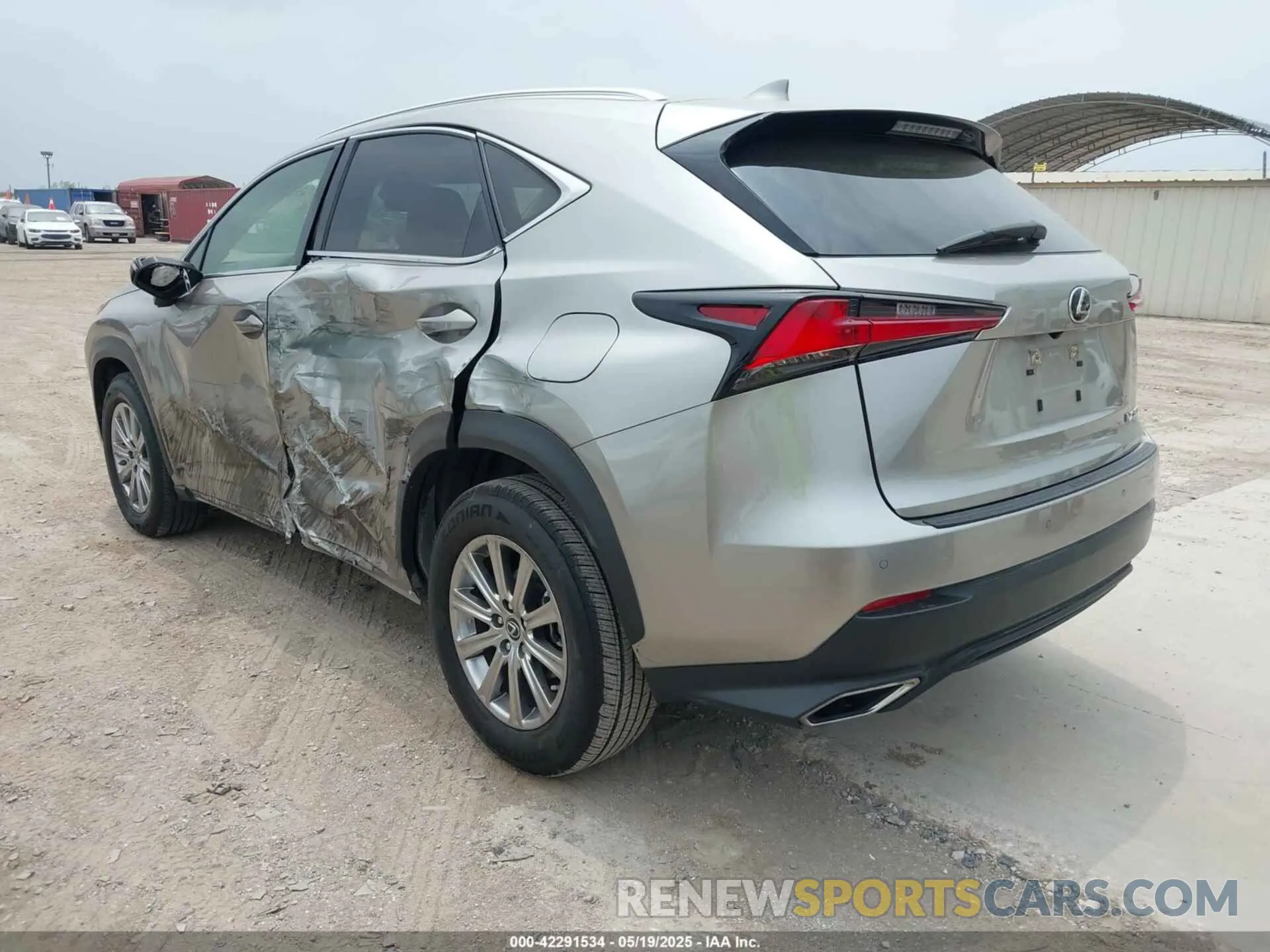 3 Photograph of a damaged car JTJDARBZ9L5002011 LEXUS NX 300 2020