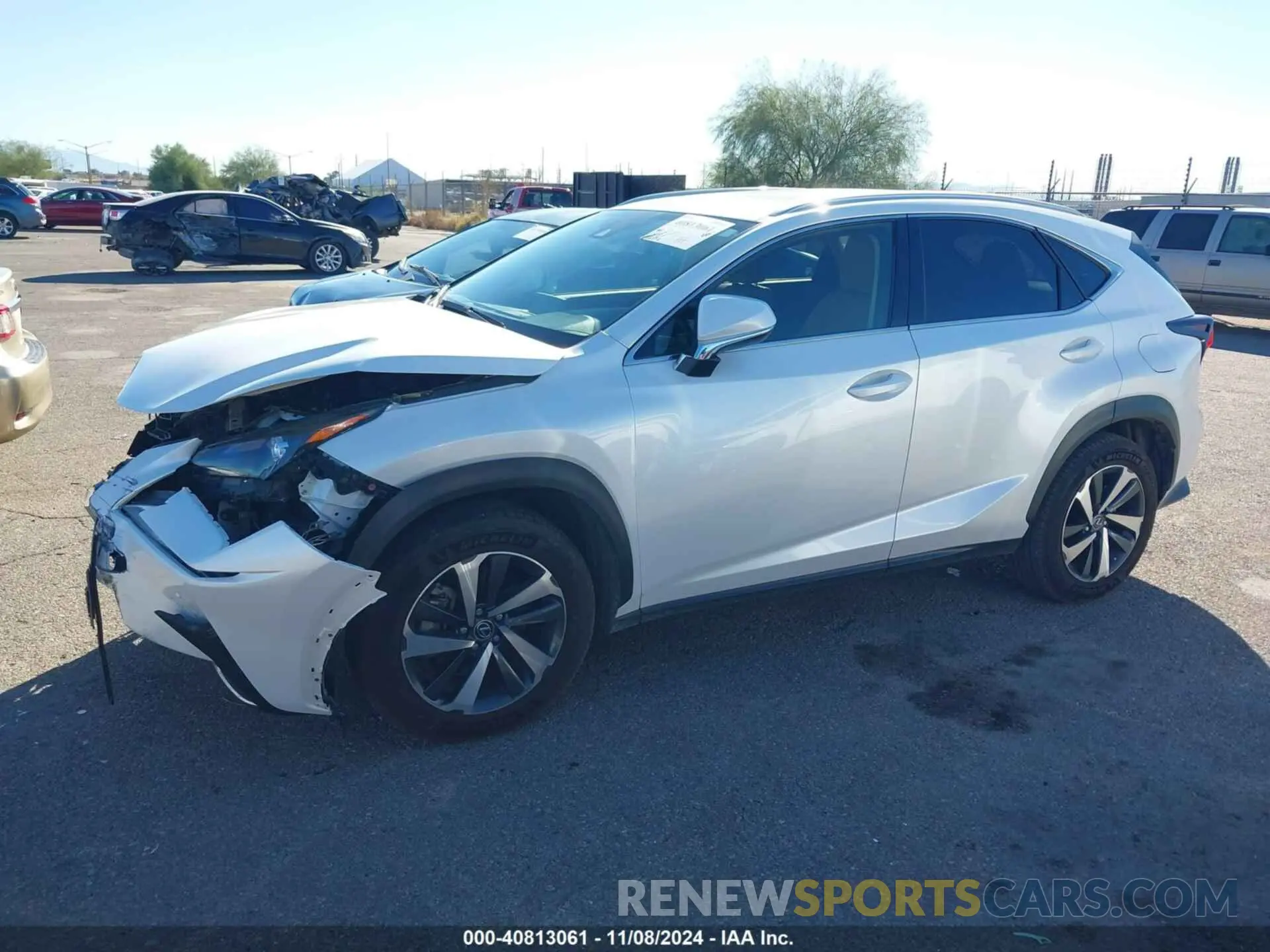 15 Photograph of a damaged car JTJDARBZ9L5013414 LEXUS NX 300 2020