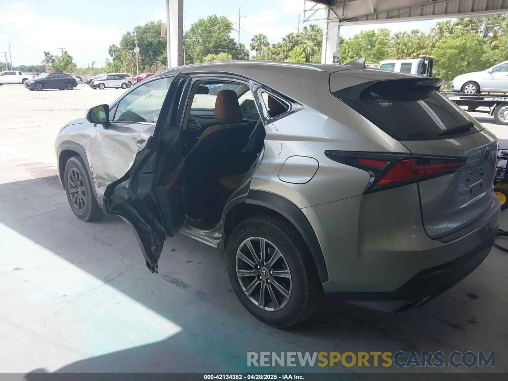 3 Photograph of a damaged car JTJDARBZXL2160889 LEXUS NX 300 2020