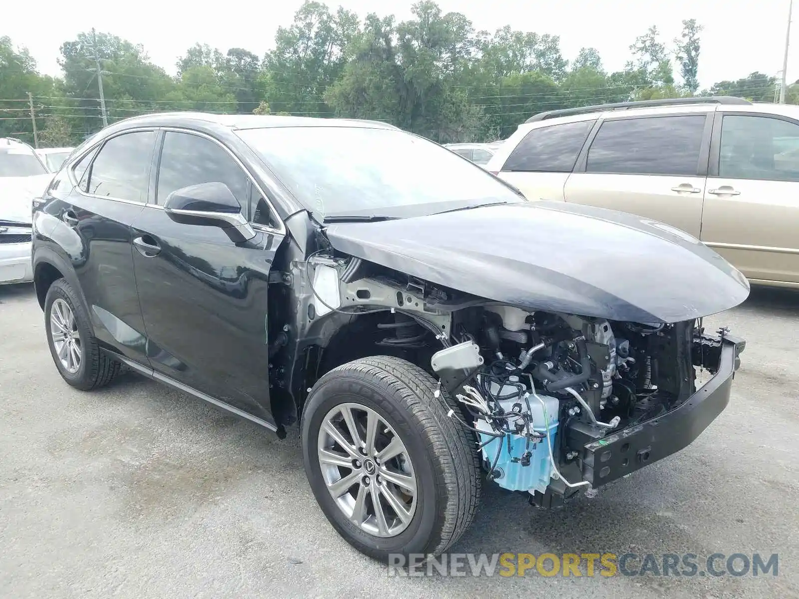 1 Photograph of a damaged car JTJDARBZXL5010117 LEXUS NX 300 2020