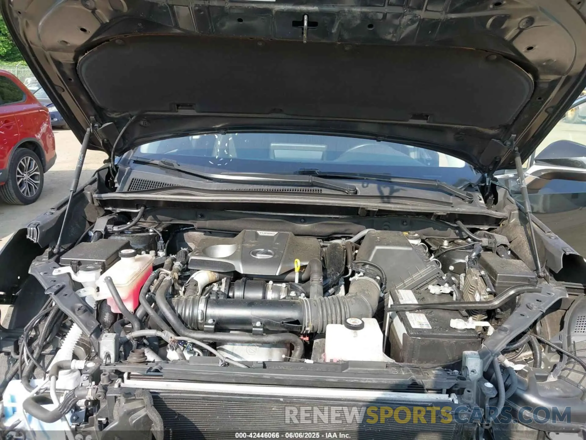 10 Photograph of a damaged car JTJDARDZ8L2225221 LEXUS NX 300 2020