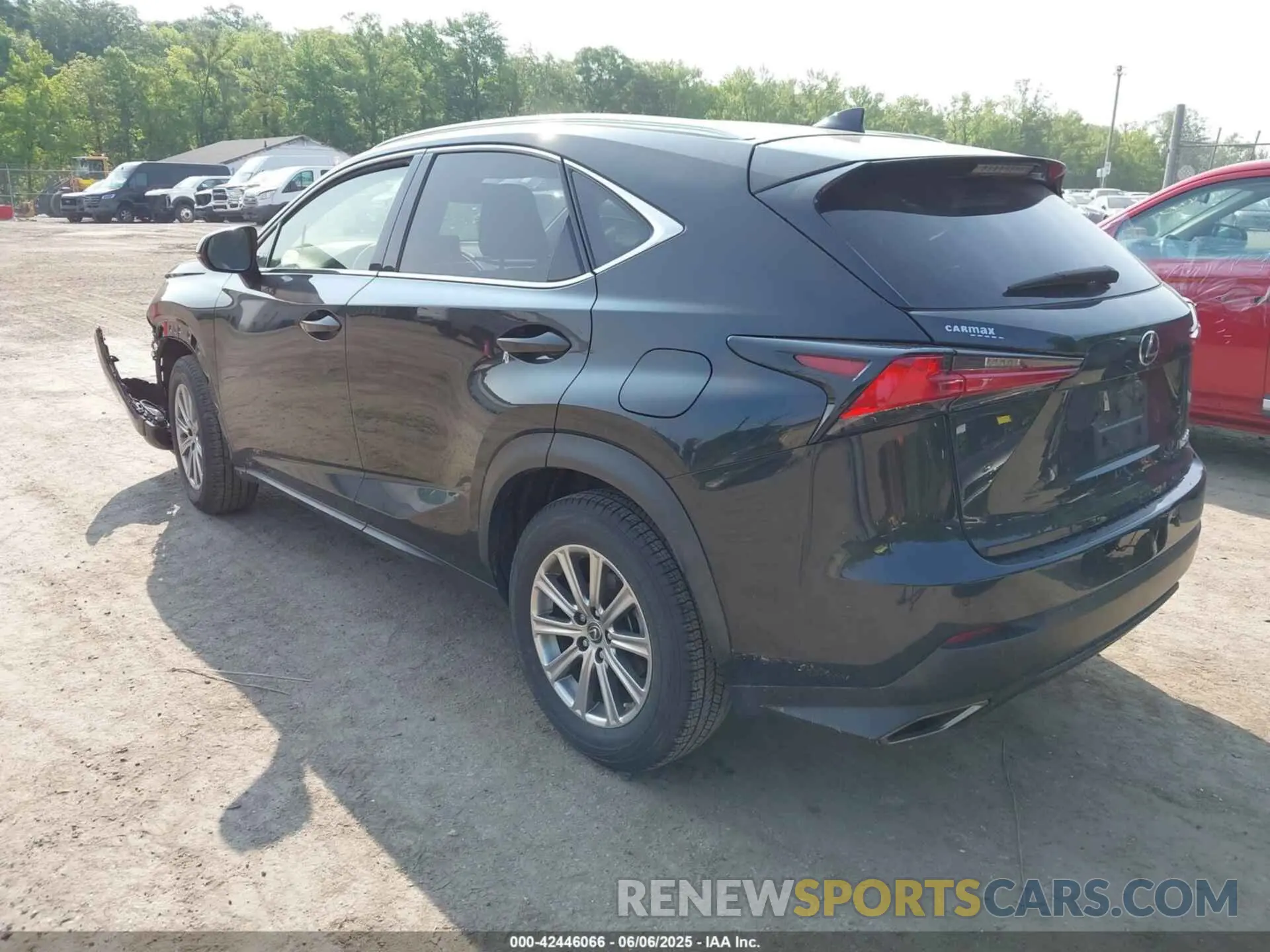 3 Photograph of a damaged car JTJDARDZ8L2225221 LEXUS NX 300 2020