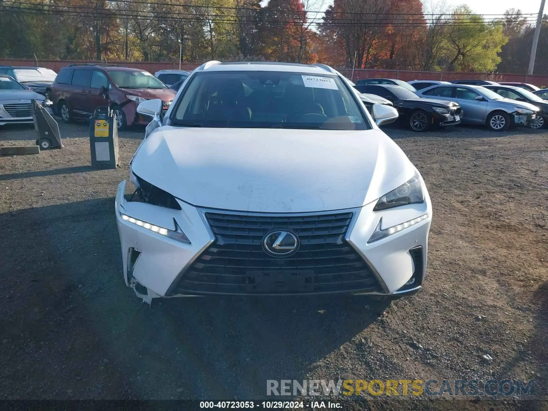 12 Photograph of a damaged car JTJDARDZ9L5006198 LEXUS NX 300 2020
