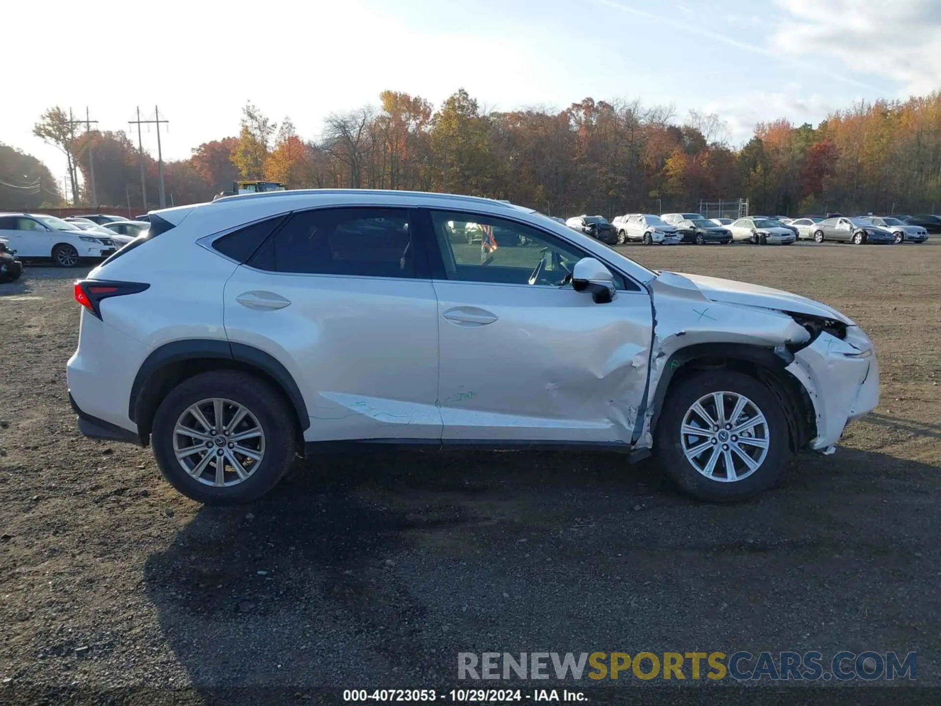 13 Photograph of a damaged car JTJDARDZ9L5006198 LEXUS NX 300 2020