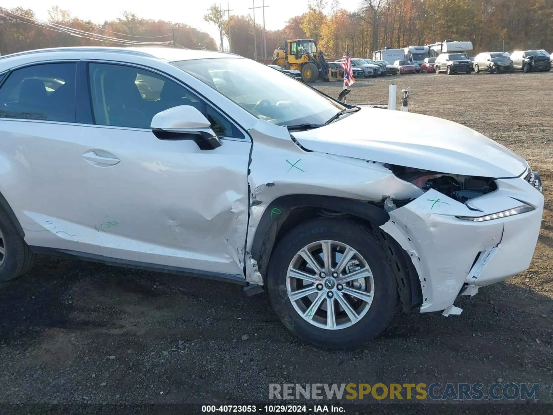17 Photograph of a damaged car JTJDARDZ9L5006198 LEXUS NX 300 2020