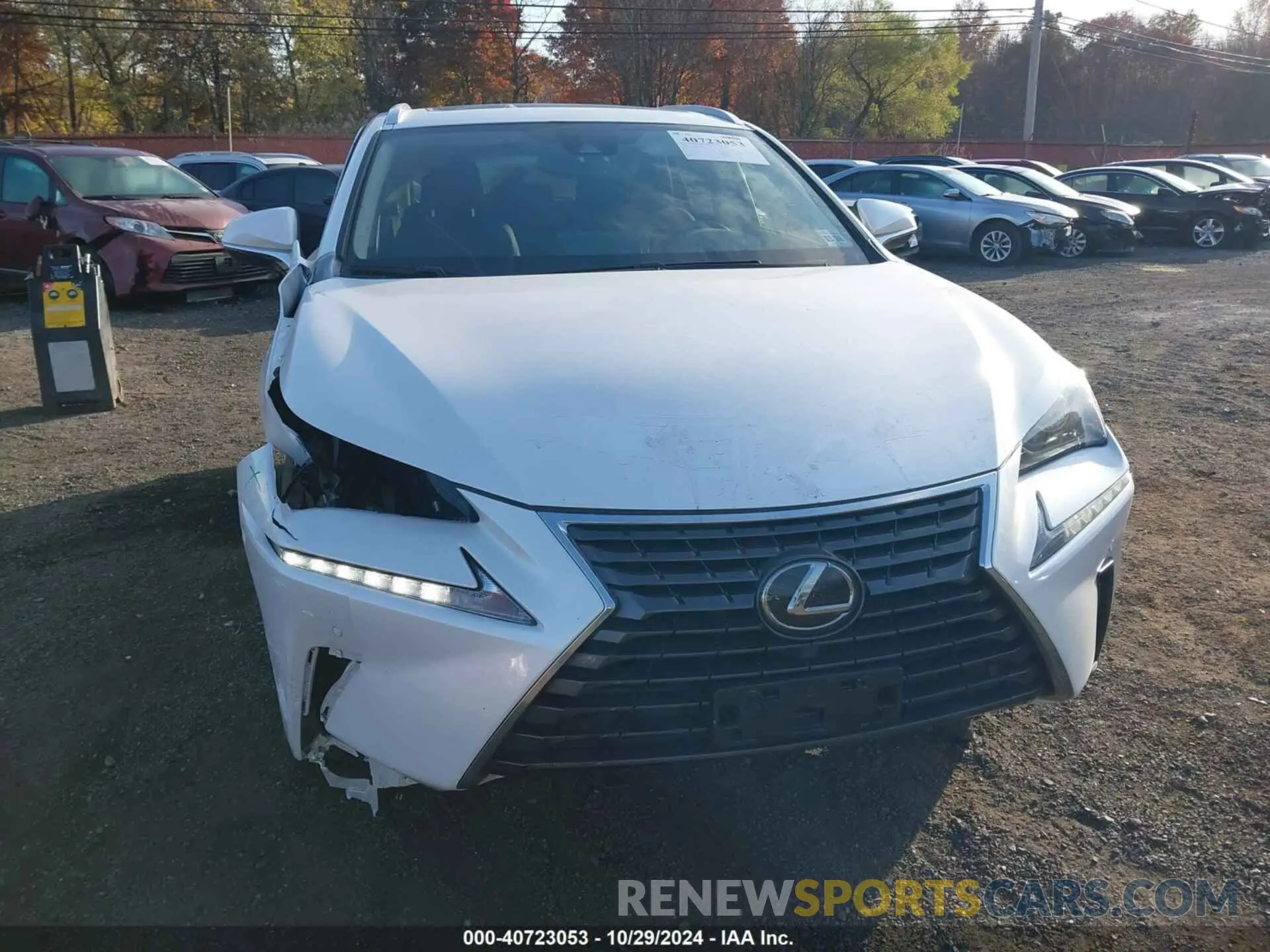 19 Photograph of a damaged car JTJDARDZ9L5006198 LEXUS NX 300 2020