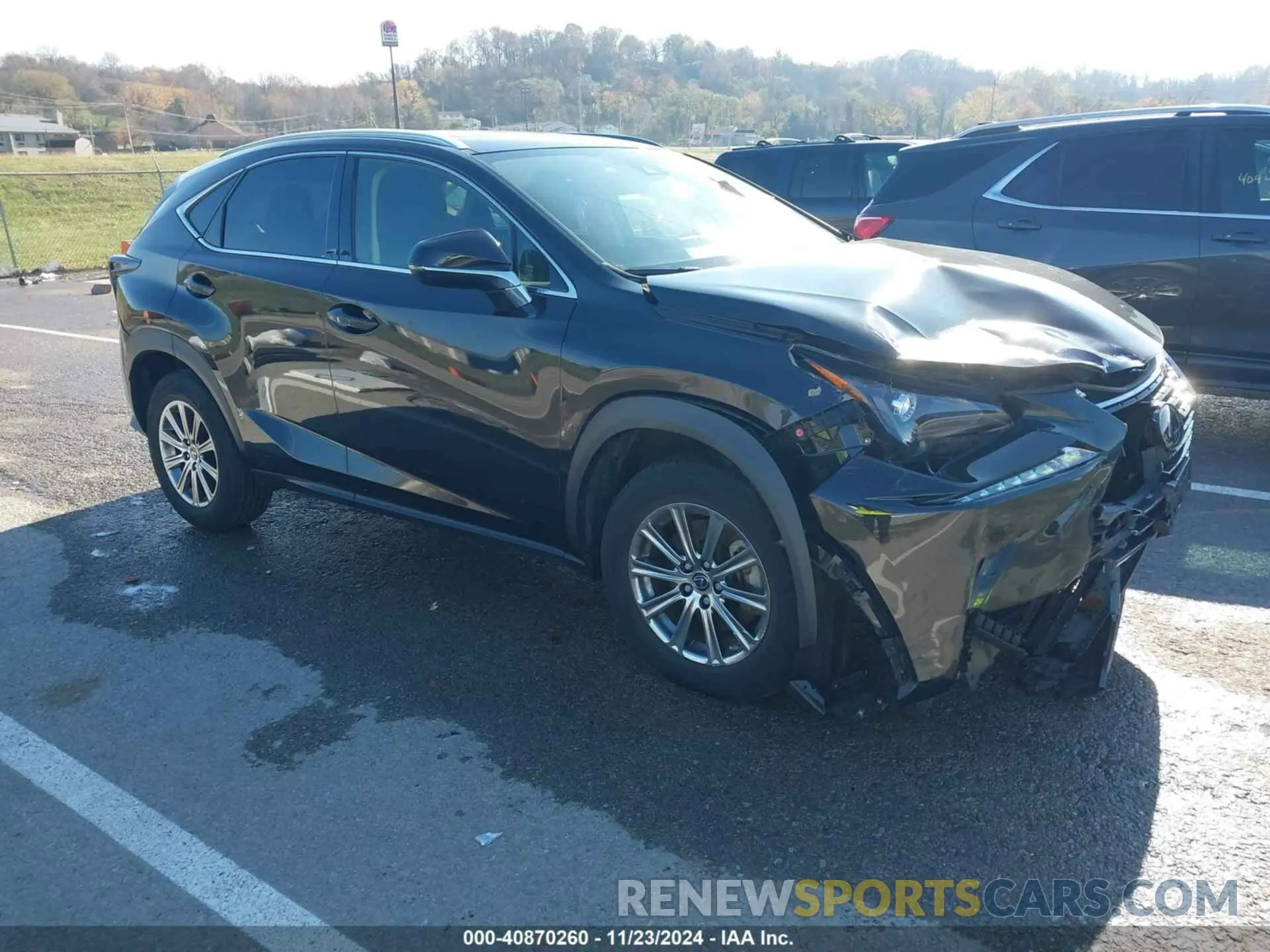 1 Photograph of a damaged car JTJDARDZXL2226385 LEXUS NX 300 2020
