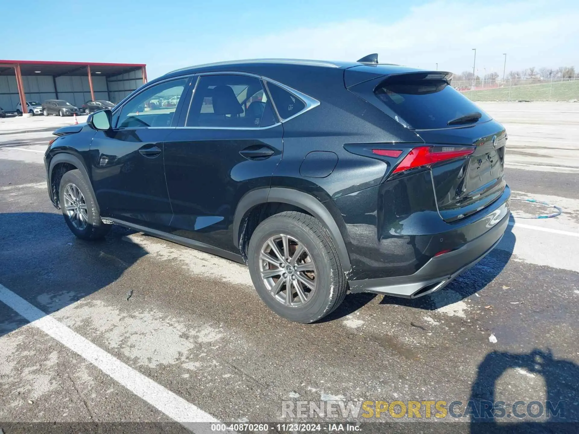 3 Photograph of a damaged car JTJDARDZXL2226385 LEXUS NX 300 2020