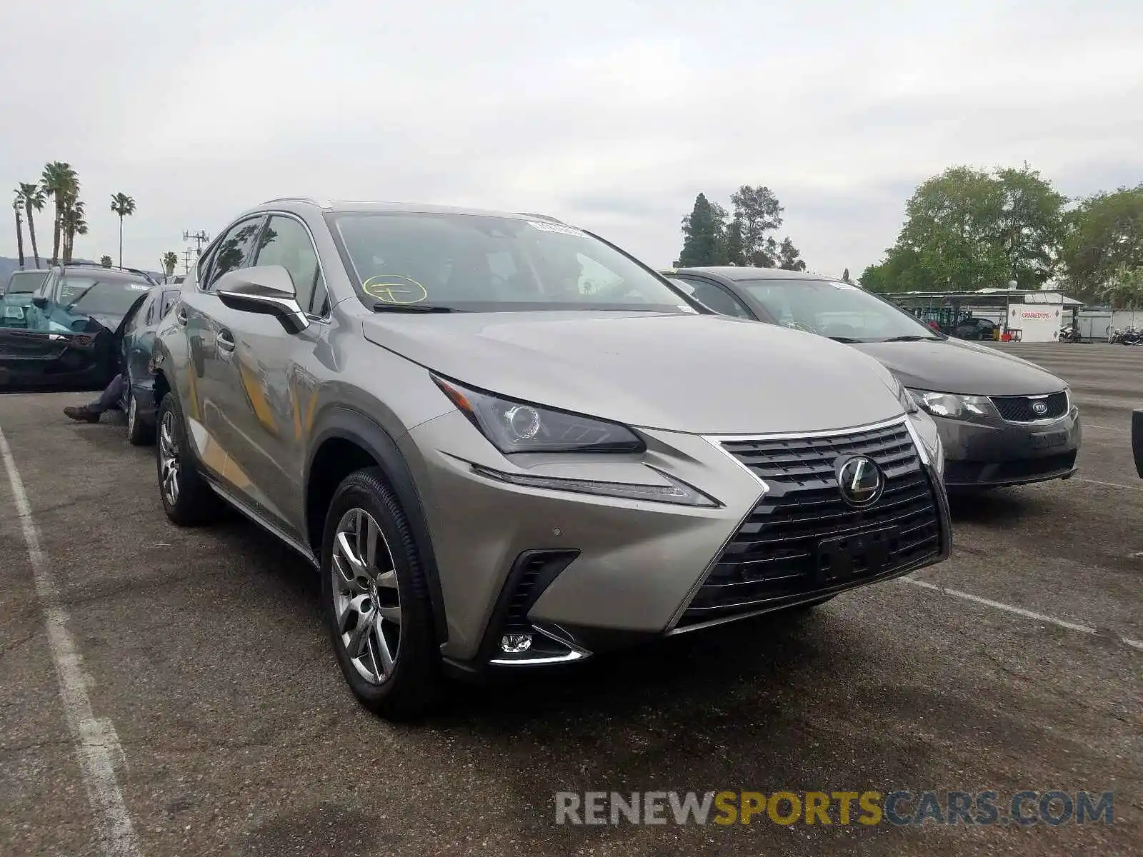 1 Photograph of a damaged car JTJGARBZ0L5009121 LEXUS NX 300 2020