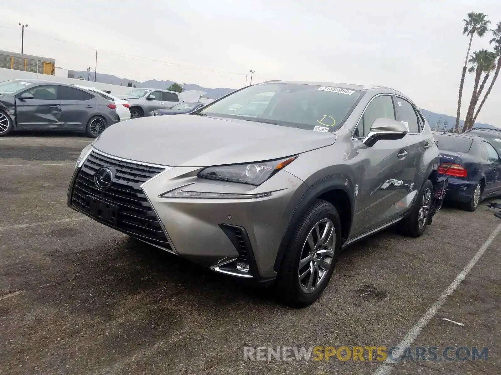 2 Photograph of a damaged car JTJGARBZ0L5009121 LEXUS NX 300 2020