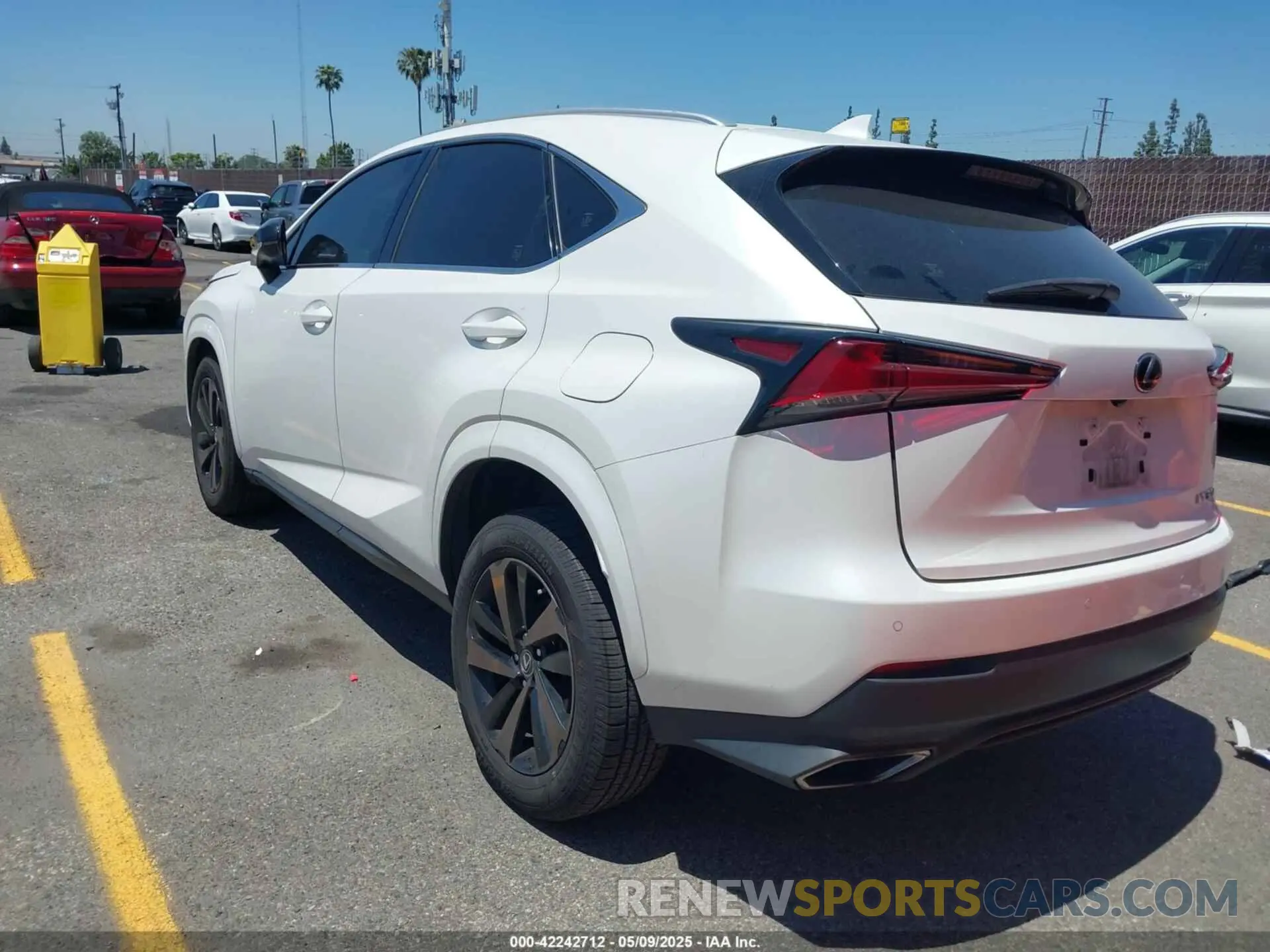 3 Photograph of a damaged car JTJGARBZ1L2170014 LEXUS NX 300 2020