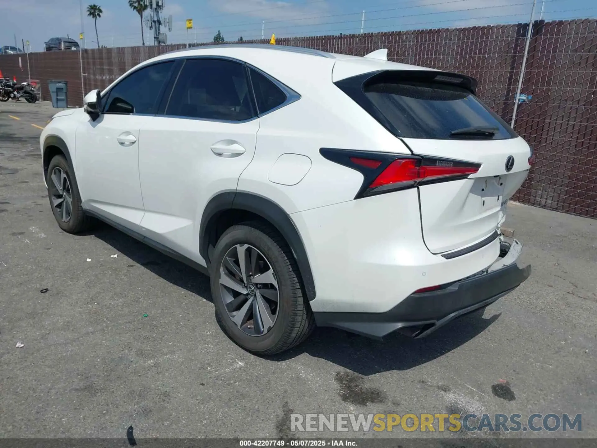 3 Photograph of a damaged car JTJGARBZ2L2158356 LEXUS NX 300 2020
